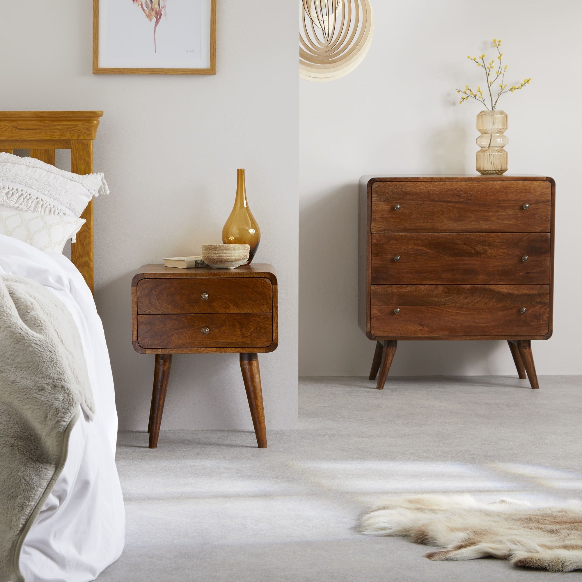 Wooden Bedside Tables Collection | malletandplane.com