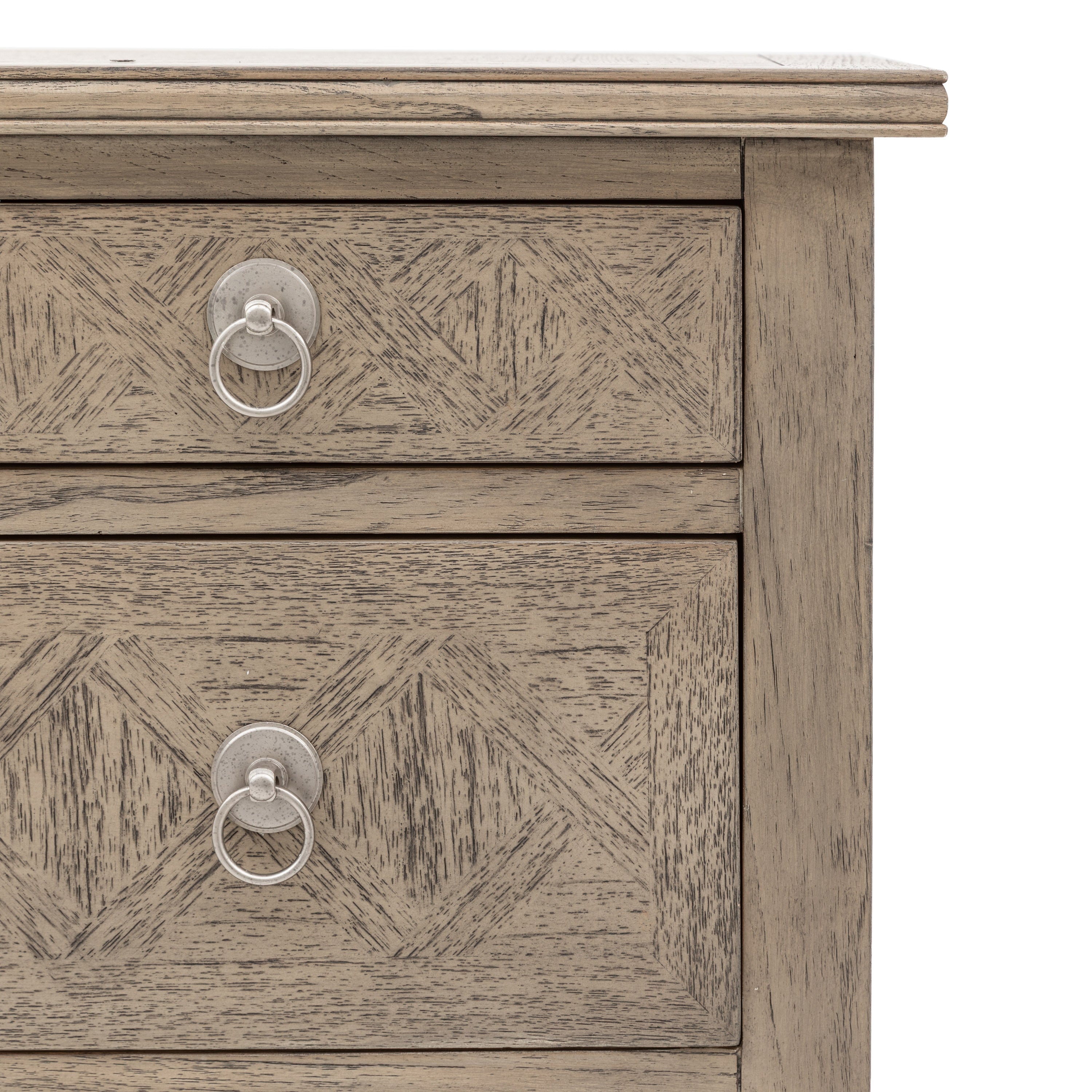 YARROW Natural 5 Drawer Chest of Drawers - detail and lifestyle view 8