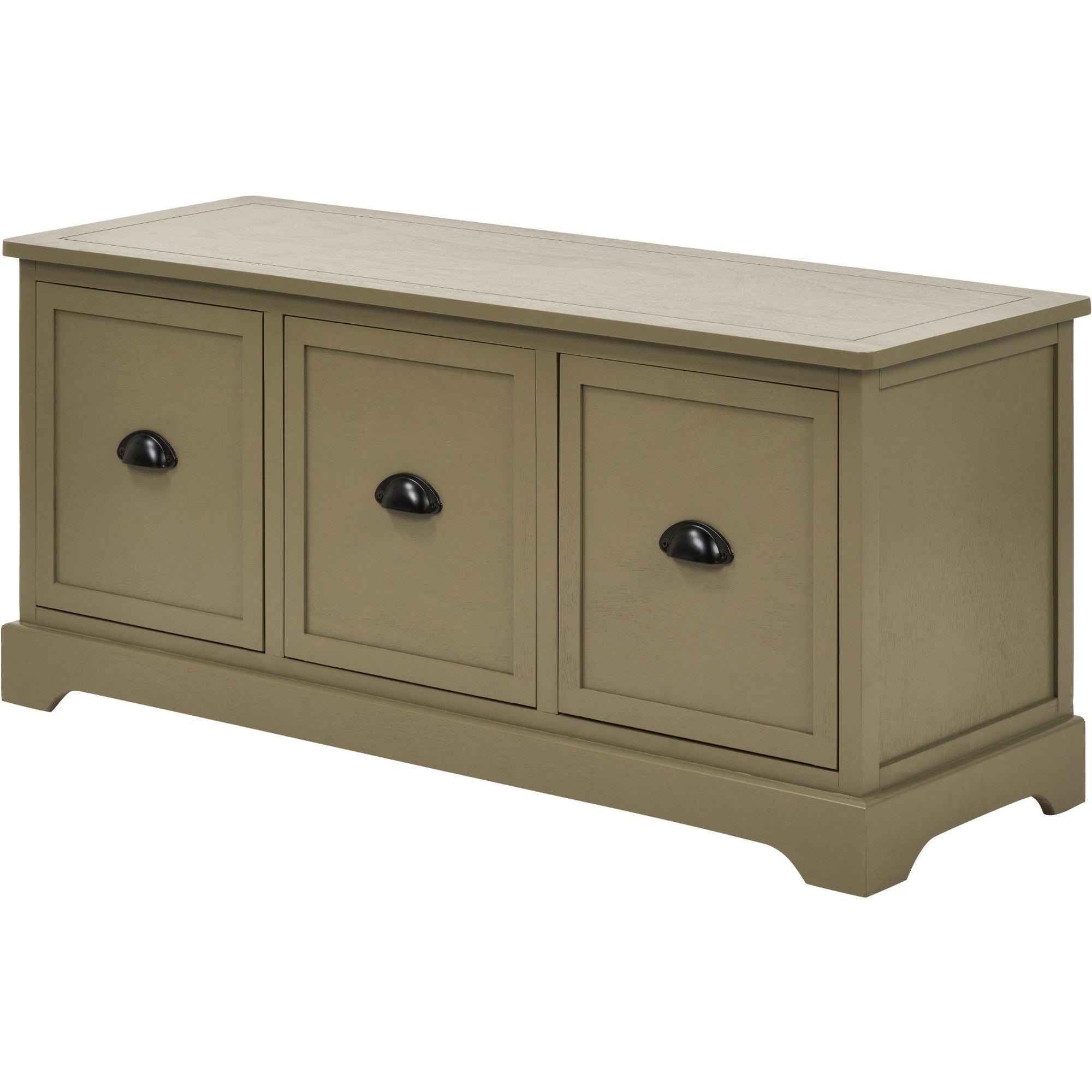 Croft Olive 3 Drawer Chest