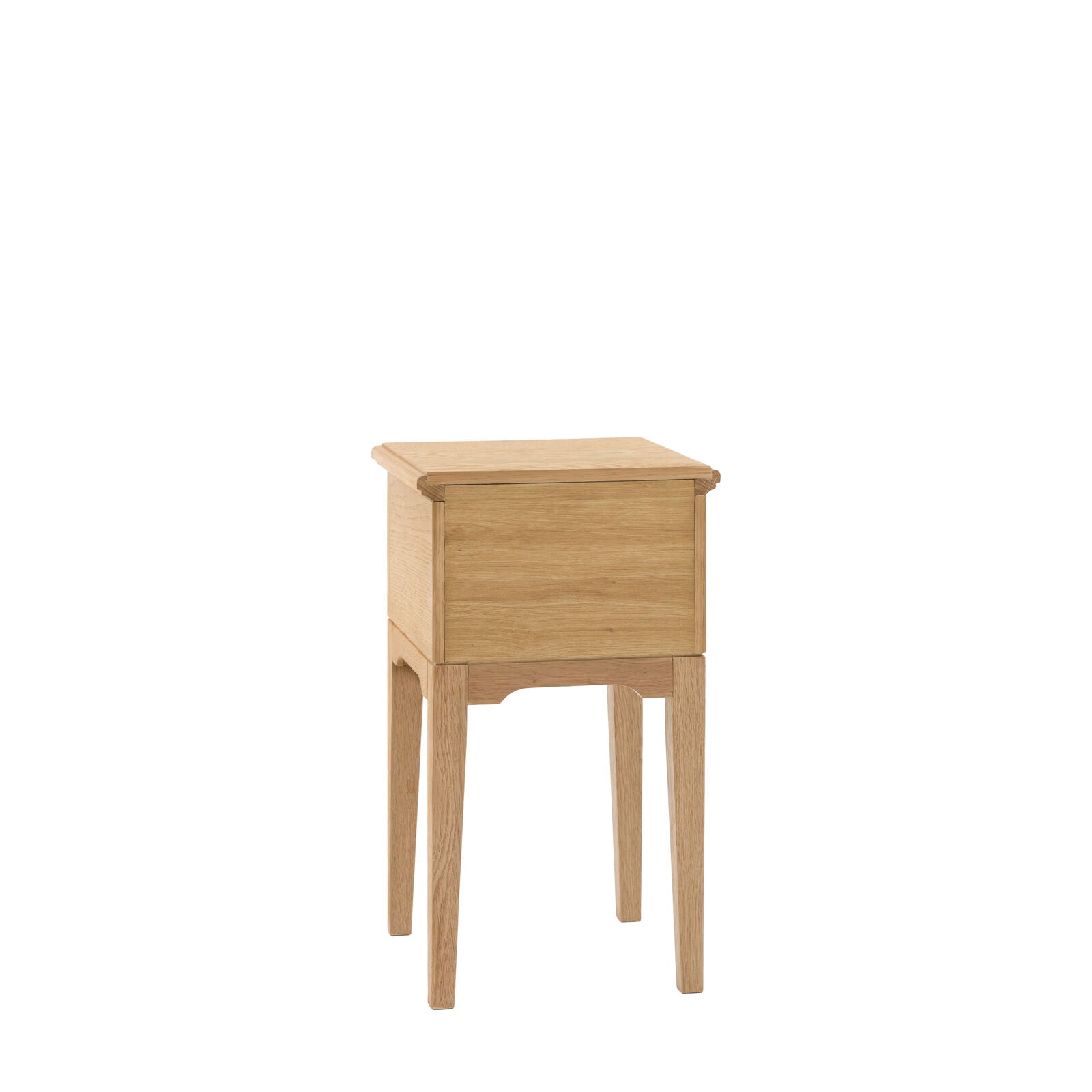 ALBY Compact Oak Bedside Table | malletandplane.com