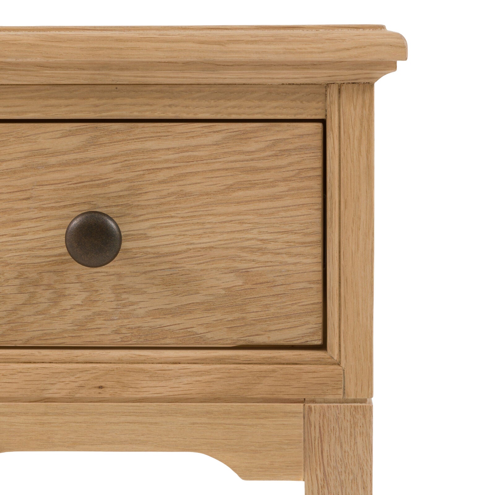 ALBY Compact Oak Bedside Table | malletandplane.com