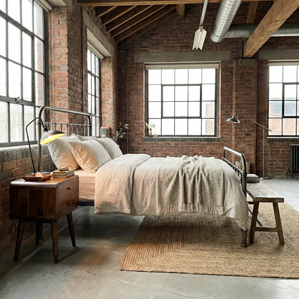 Century 2 Drawer Solid Wood Standard Bedside Table in Deep Chestnut Finish