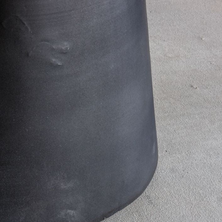 Kalwar powder coated metal and hand turned mango side table | MalletandPlane.com