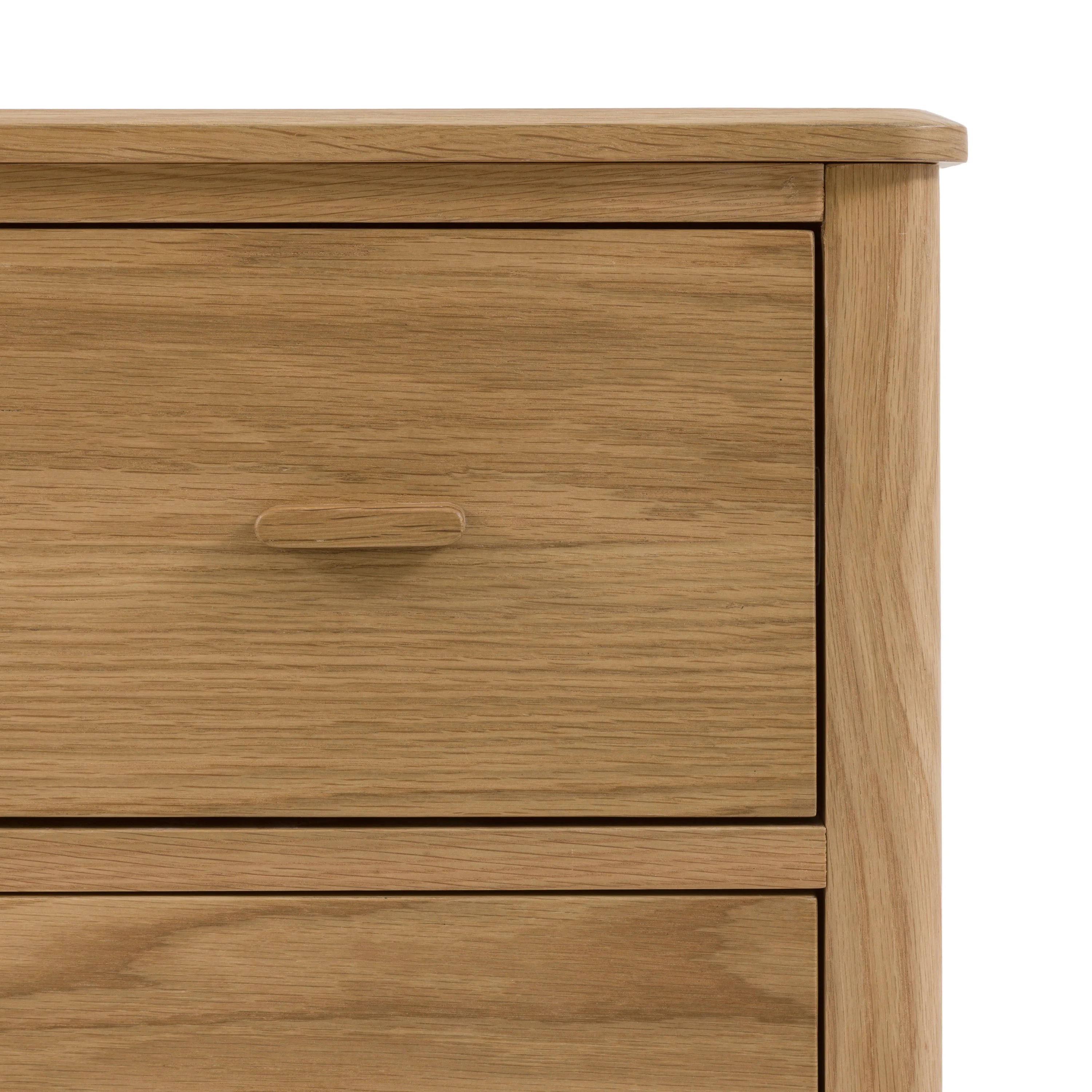 Hampton Natural Chest of Drawers | Wooden 3 Drawer Storage