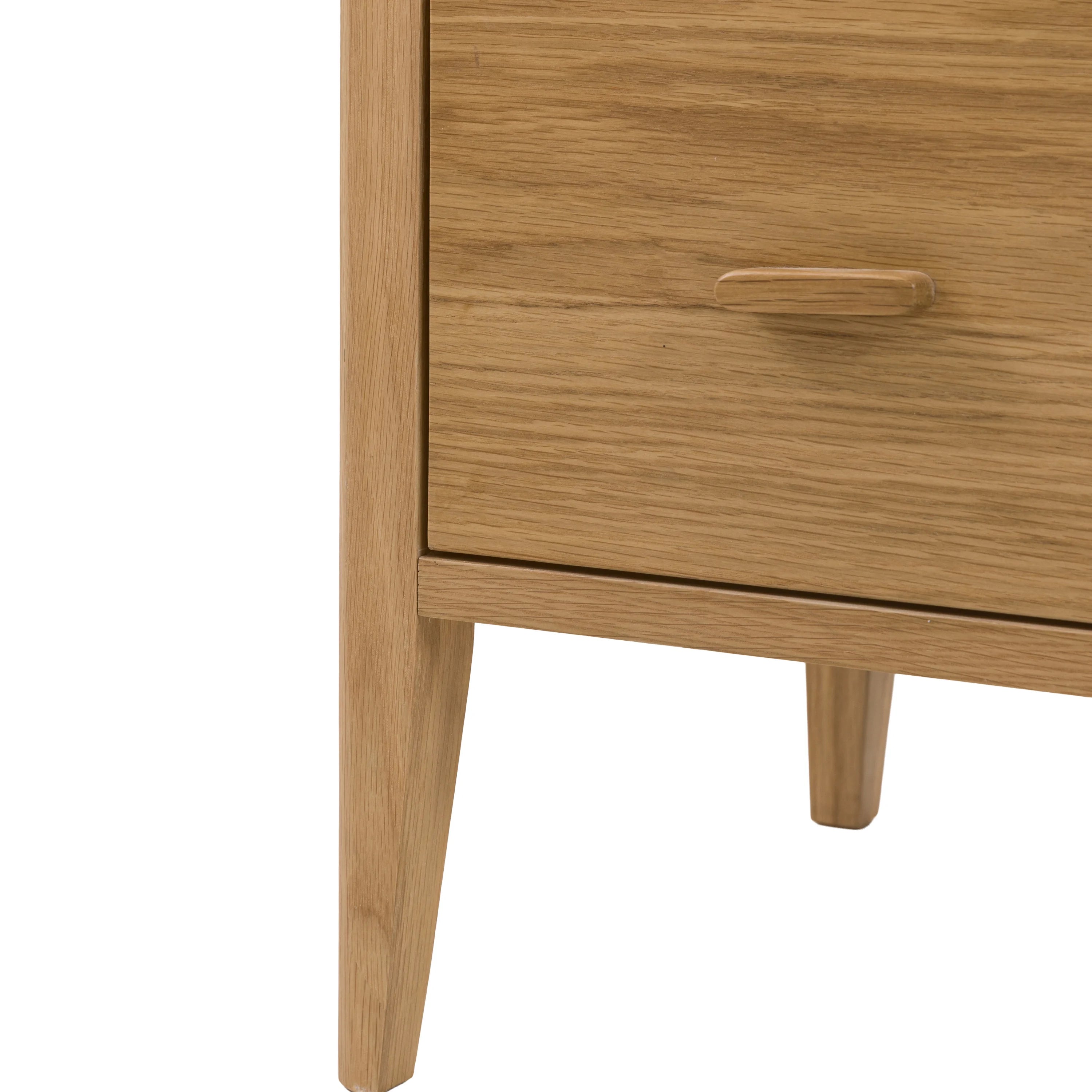Hampton Natural Chest of Drawers | Wooden 3 Drawer Storage