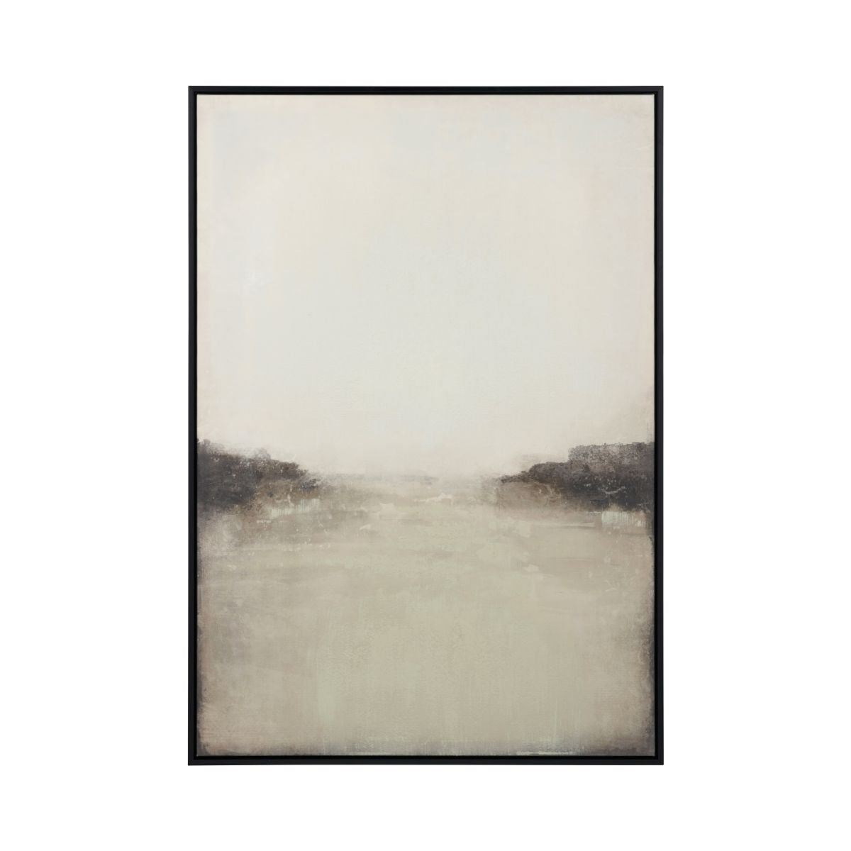 HORIZON I Canvas – Neutral Abstract Landscape Wall Art