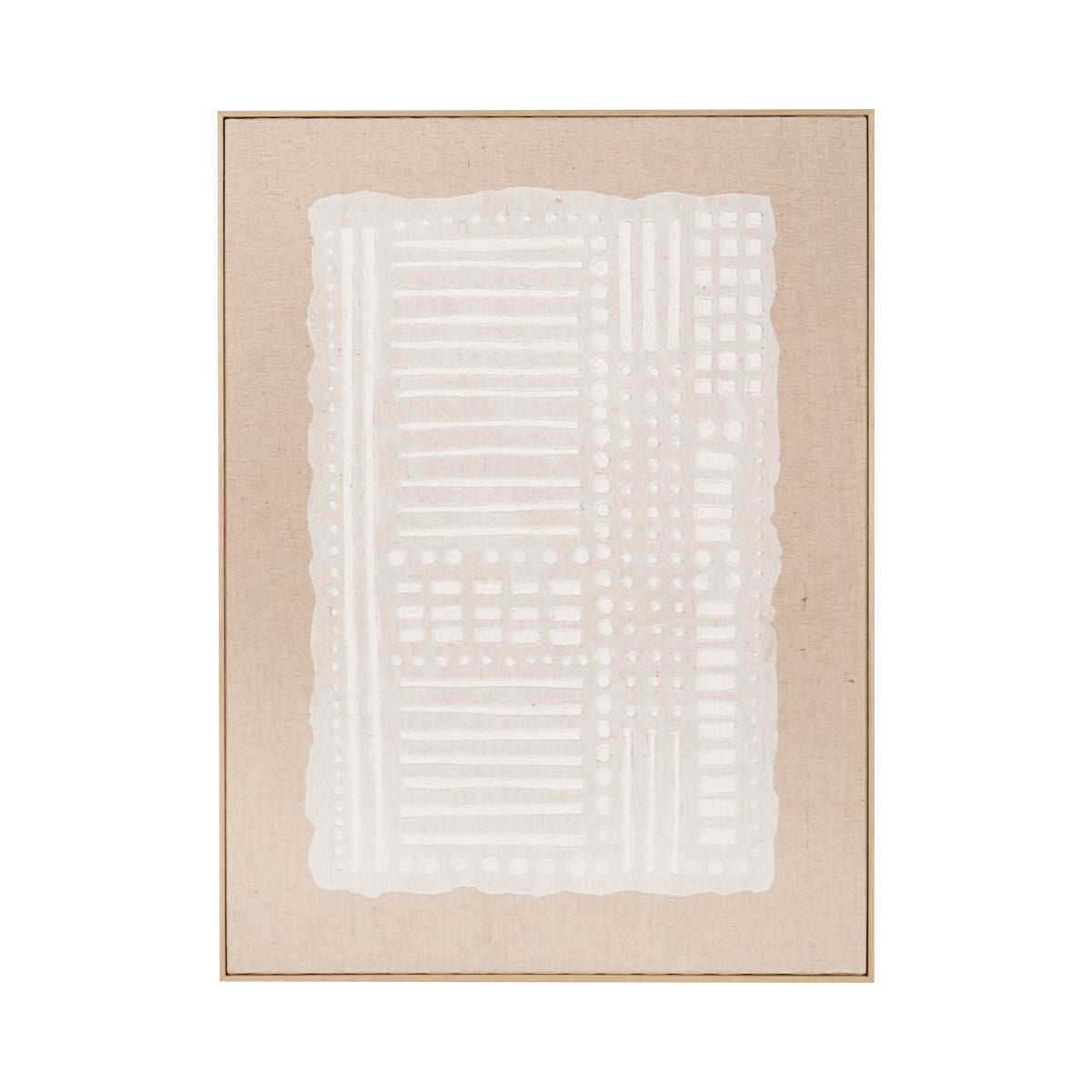 INDEX I Textured Abstract Canvas Wall Art 90 x 120cm