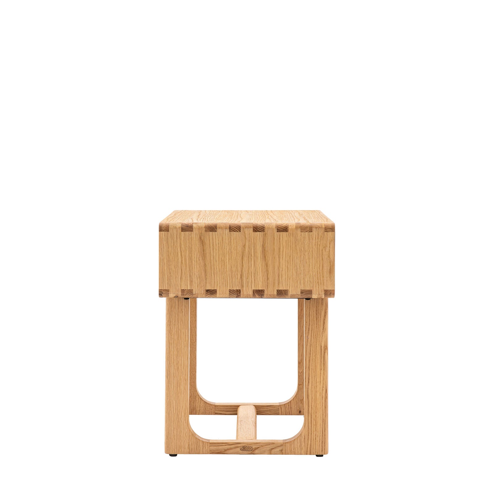 KANTU Oak 1-Drawer Bedside | malletandplane.com