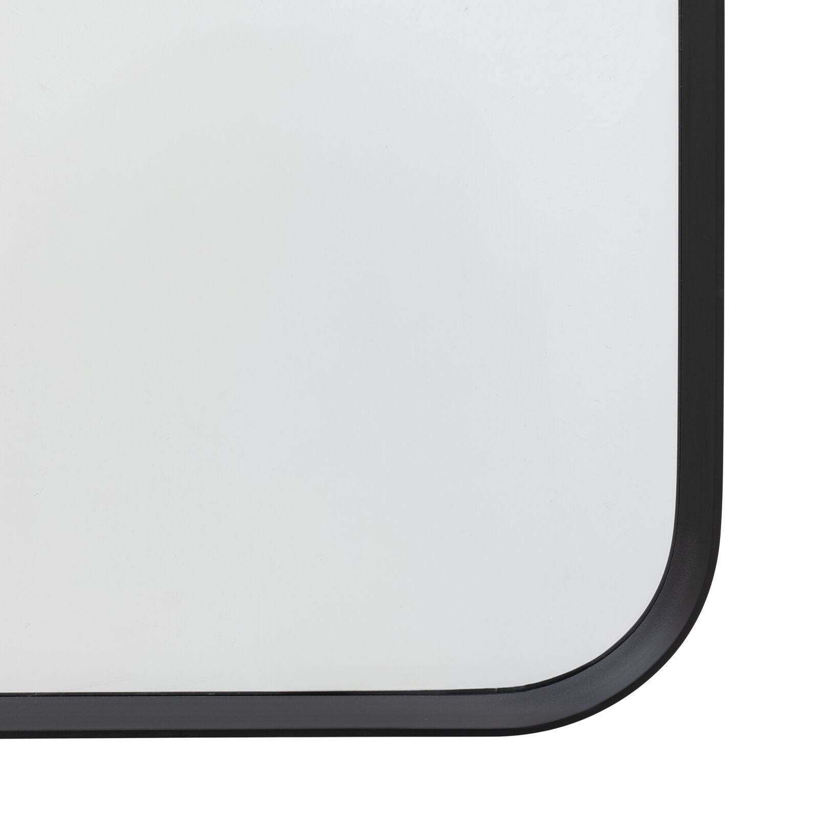 LOMA Arched Leaner Mirror – Black Metal Full-Length Mirror | malletandplane.com