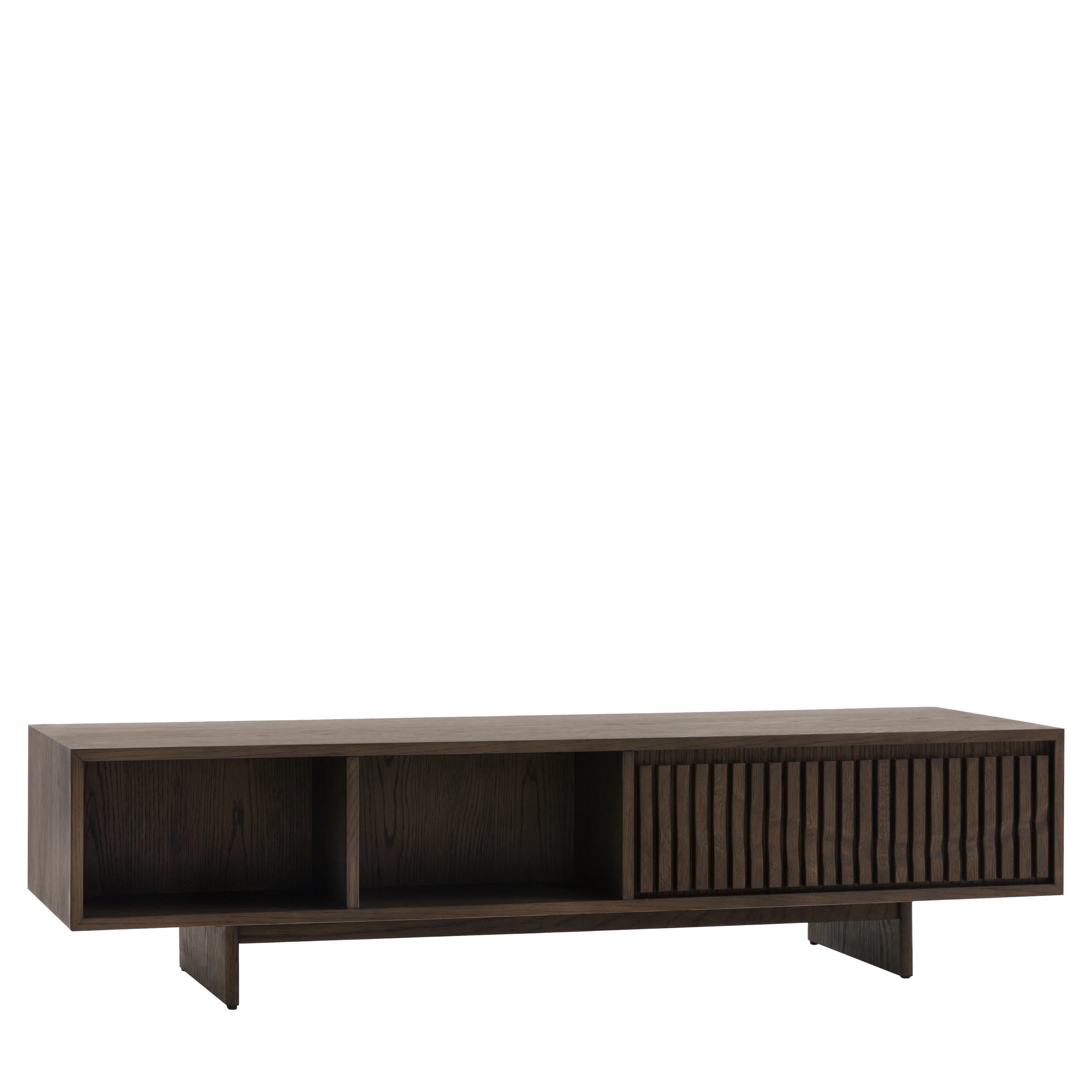 ONDA Walnut Coffee Table with Drawer Storage