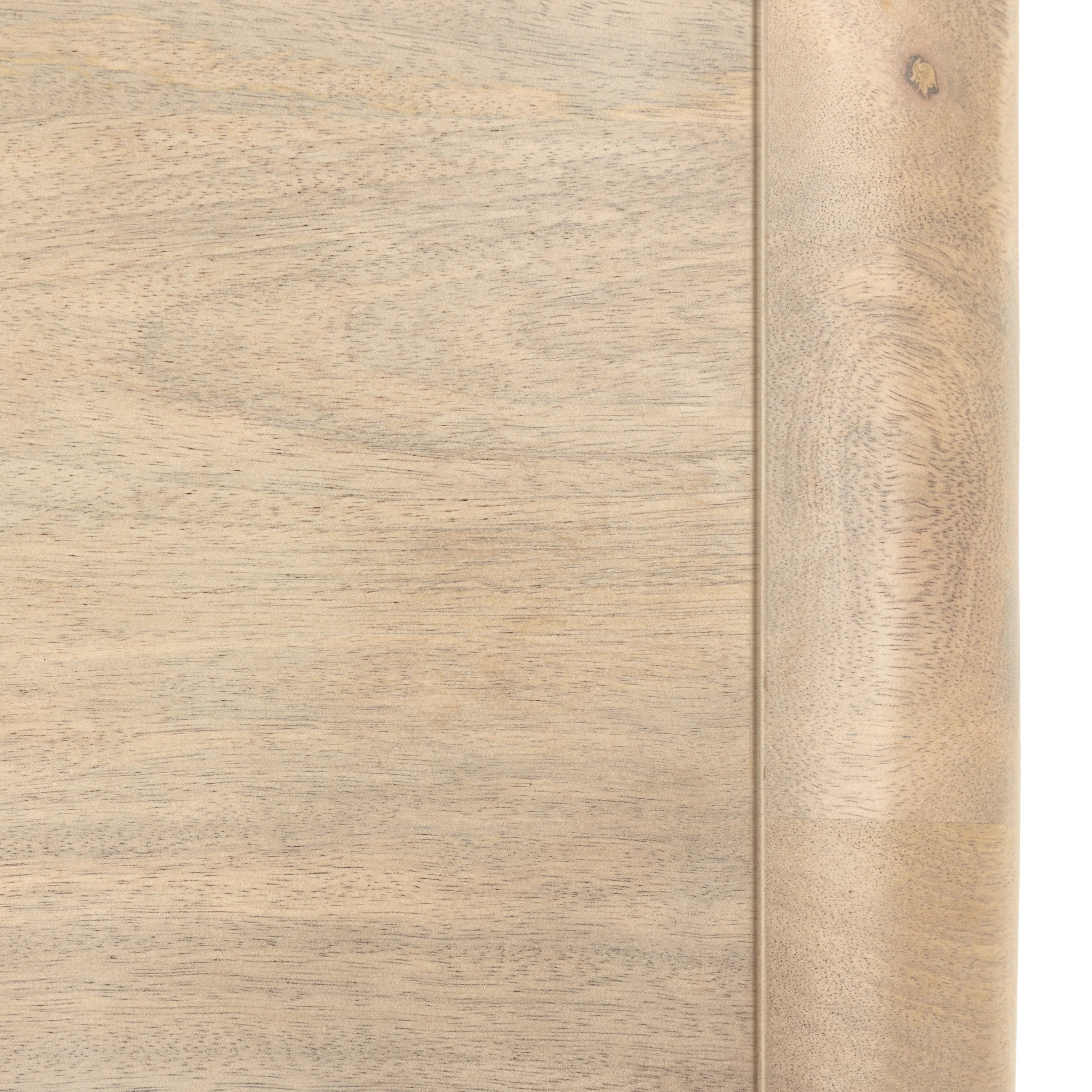 Rocca Slim Bedside Table – Solid Mango Wood – Narrow 35cm | Mallet & Plane