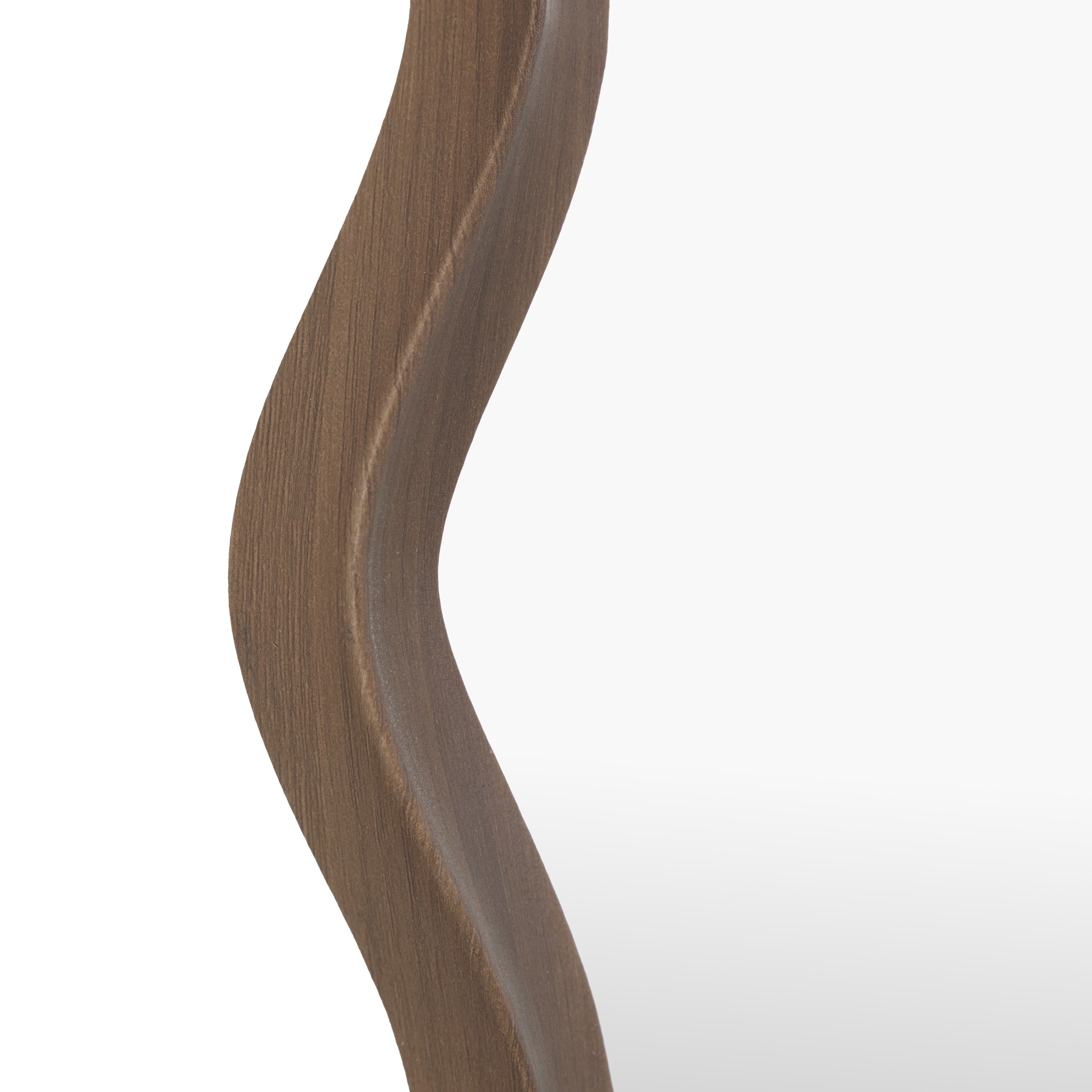 Wiggle Mirror Walnut - detail and lifestyle view 7