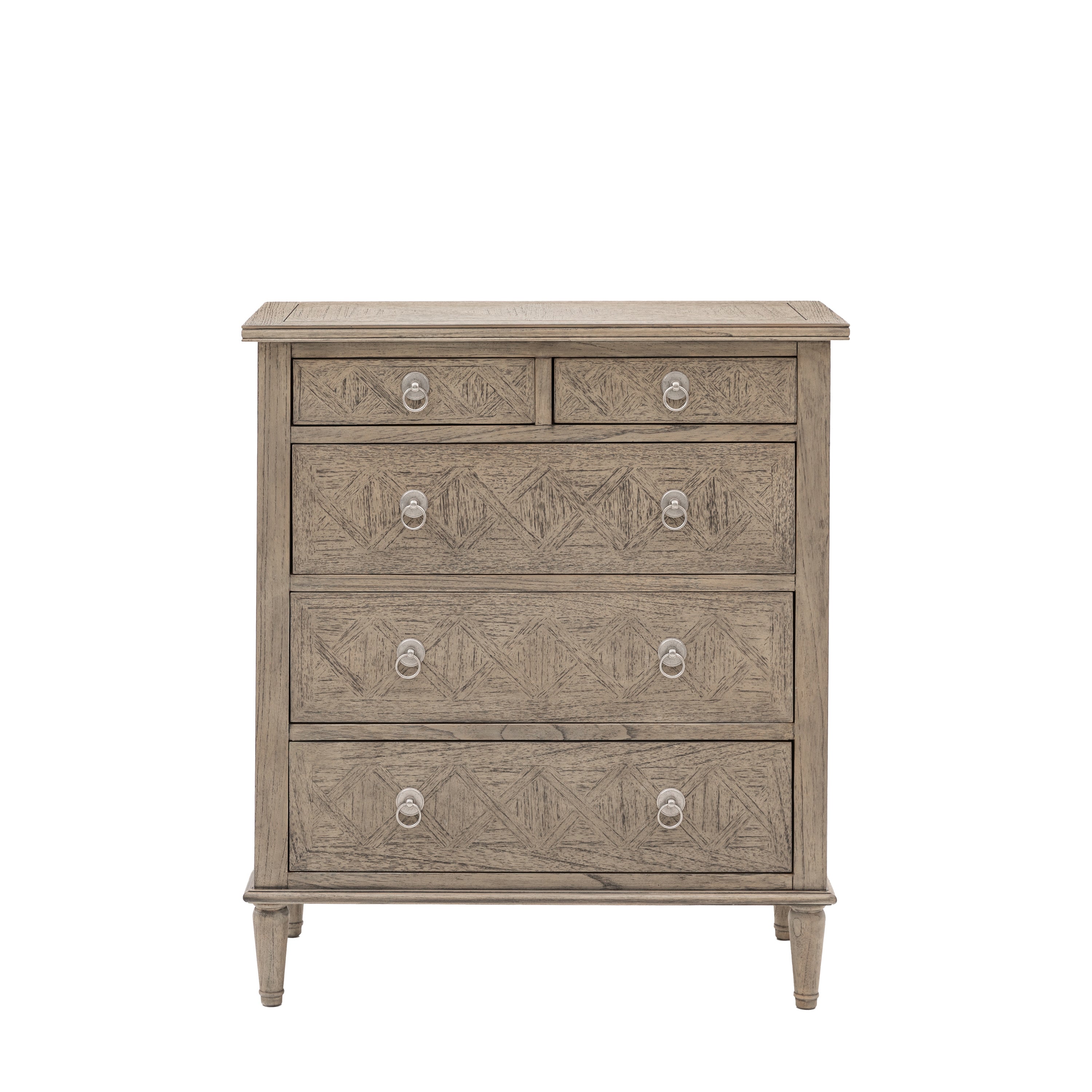 YARROW Natural 5 Drawer Chest of Drawers - product view