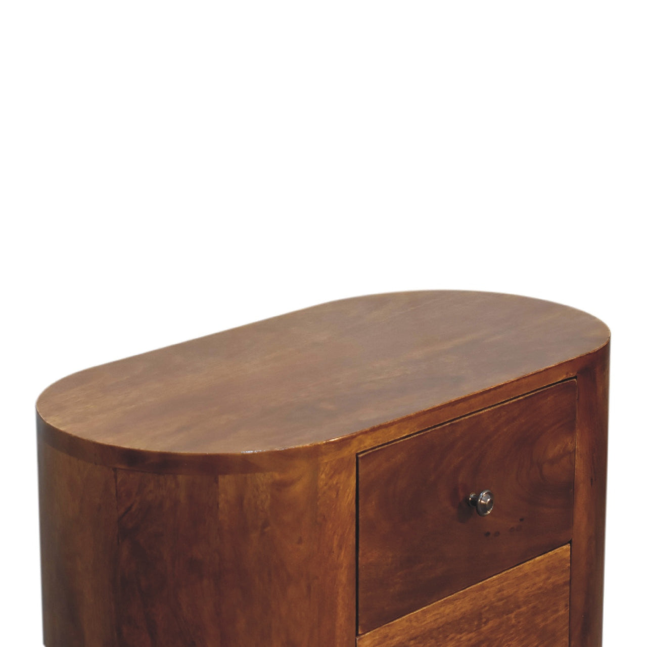 STOCKWELL Mini Chestnut 3 Drawer Cabinet | MalletandPlane.com