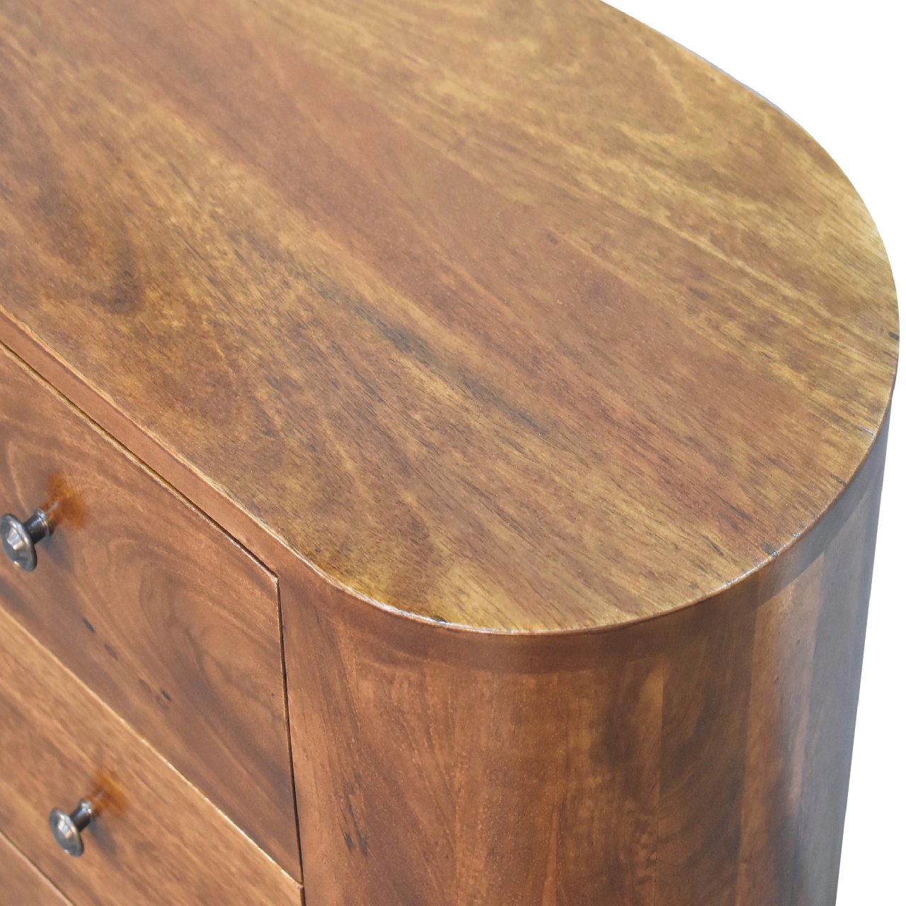 STOCKWELL Mini Chestnut 3 Drawer Cabinet | MalletandPlane.com