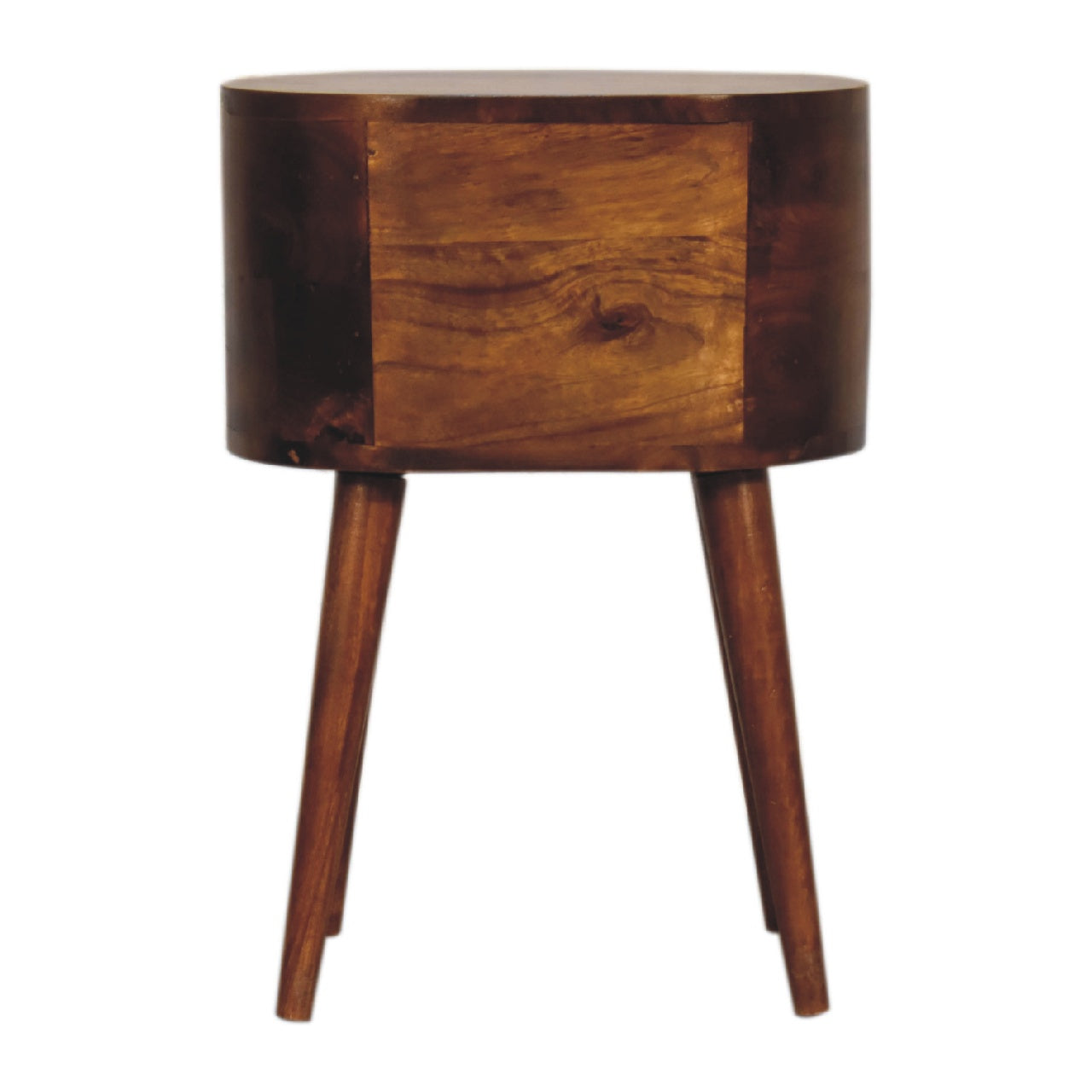 Mini Regent Chestnut Compact Bedside Table | MalletandPlane.com