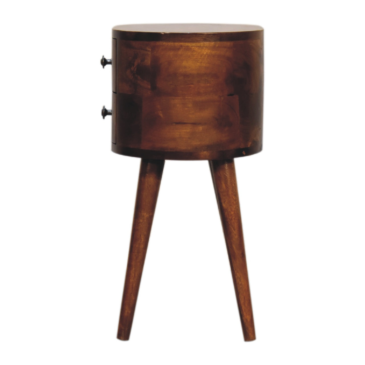 Mini Regent Chestnut Compact Bedside Table | MalletandPlane.com
