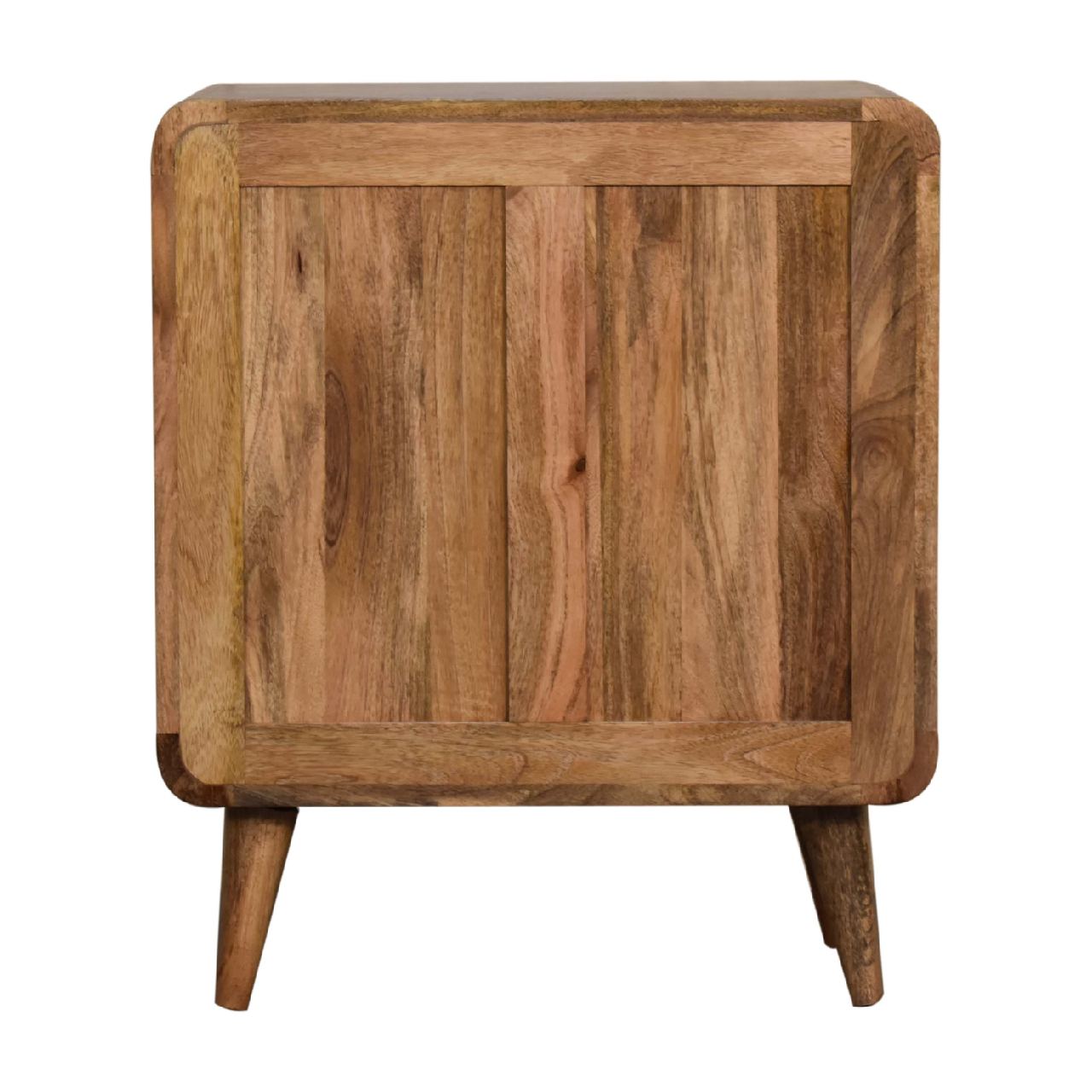 Mini Century Solid Wood Compact Chest of Drawers in Oak-ish finish | MalletandPlane.com