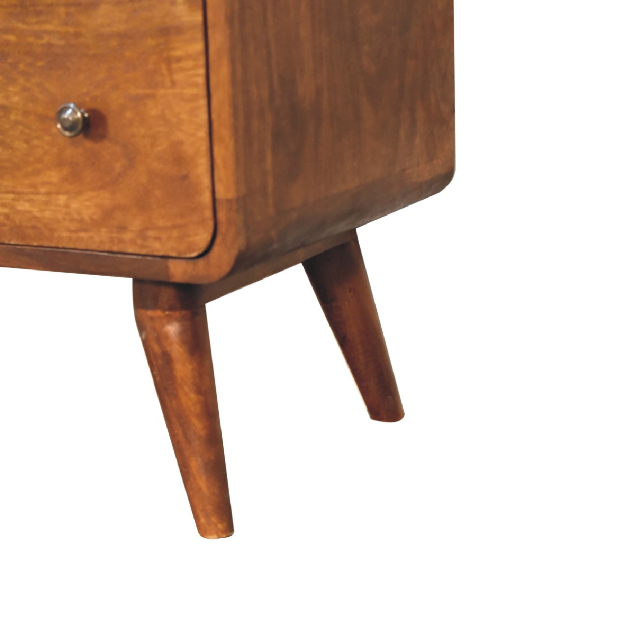 Century Solid Wood Handmade 6 Drawer Chest of Drawers in Deep Chestnut | MalletandPlane.com