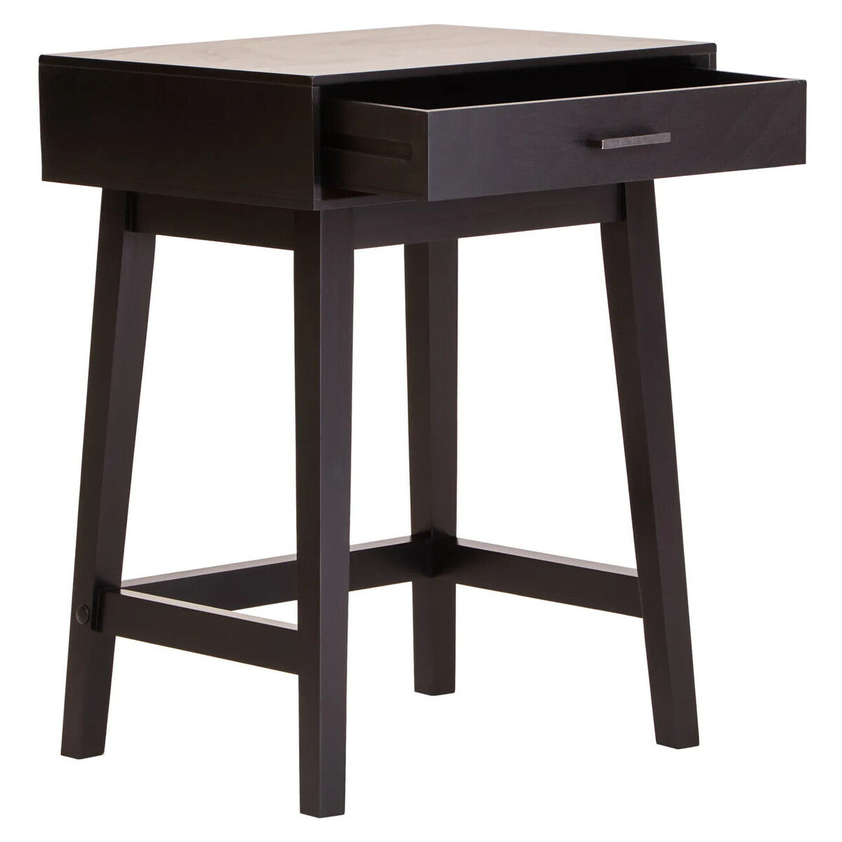 Norton Black Bedside Table 66cm