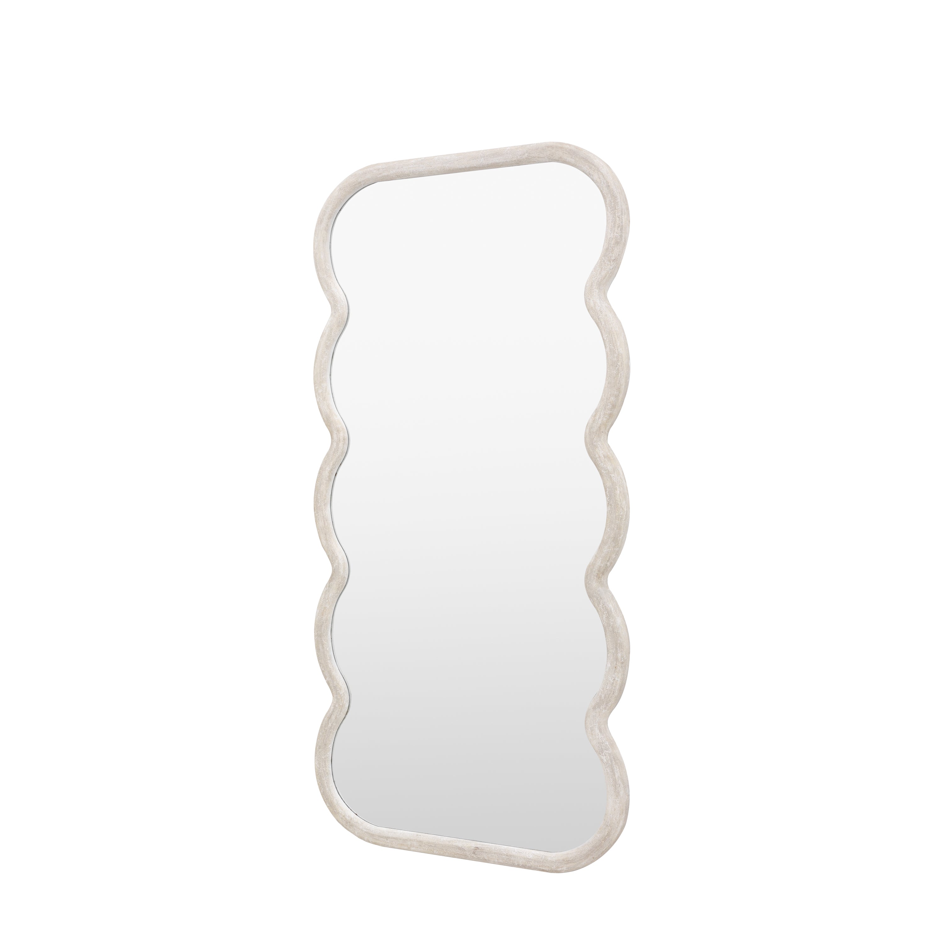 Como Curved Leaner Mirror - detail and lifestyle view 5
