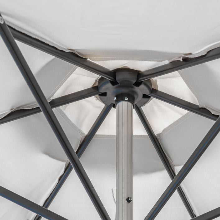 Vibo 2.7m adjustable grey parasol | malletandplane.com