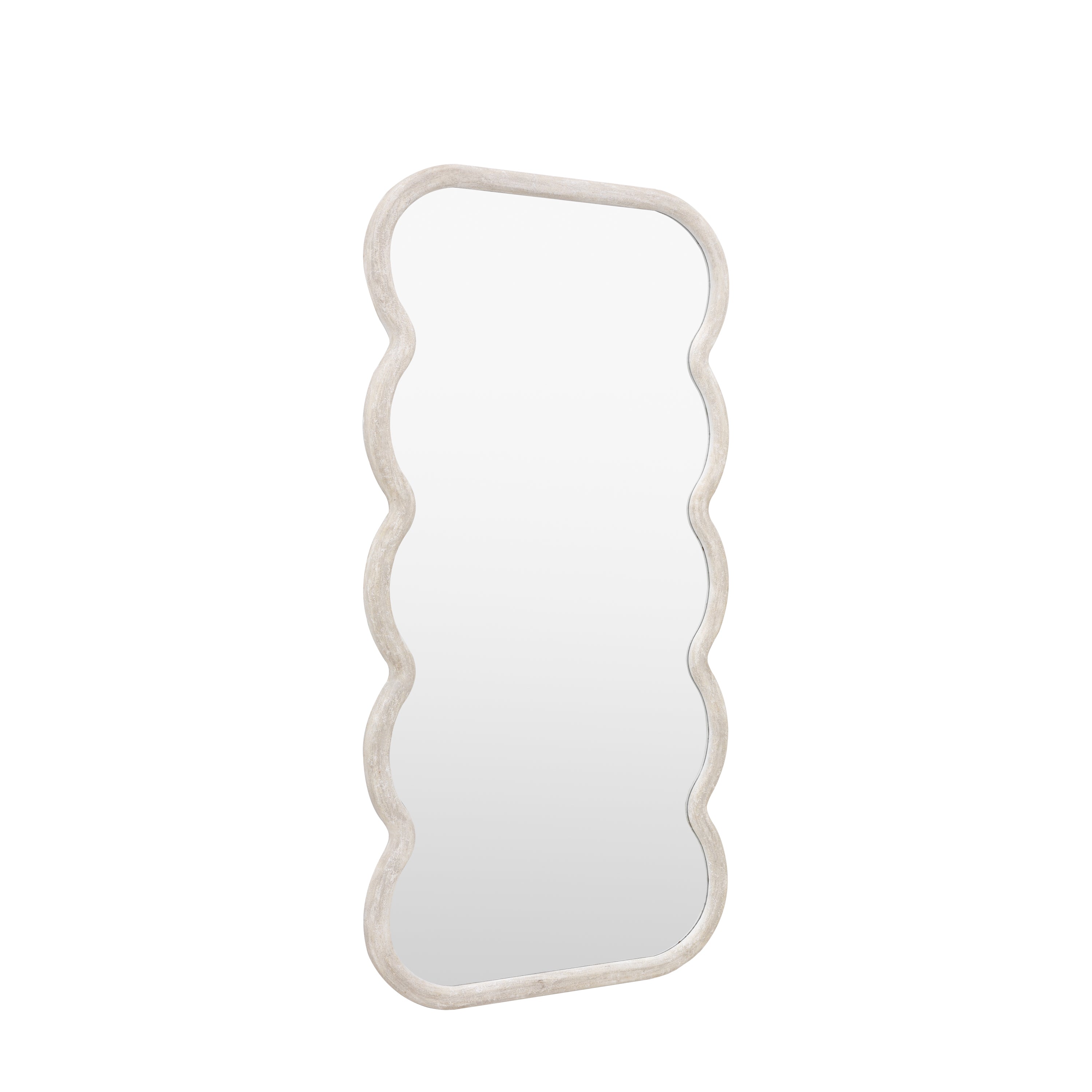 Como Curved Leaner Mirror - detail and lifestyle view 6