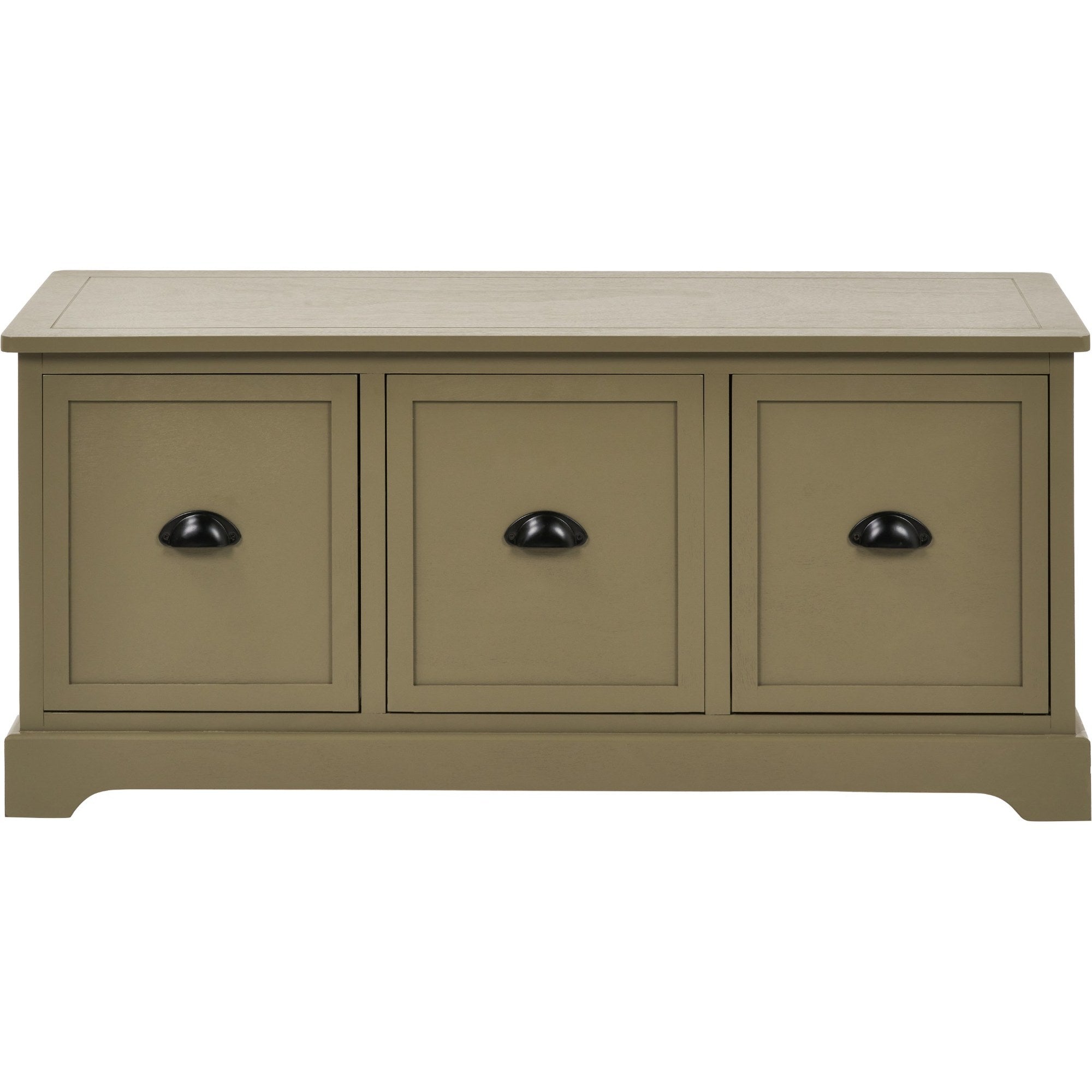 Croft Olive 3 Drawer Chest