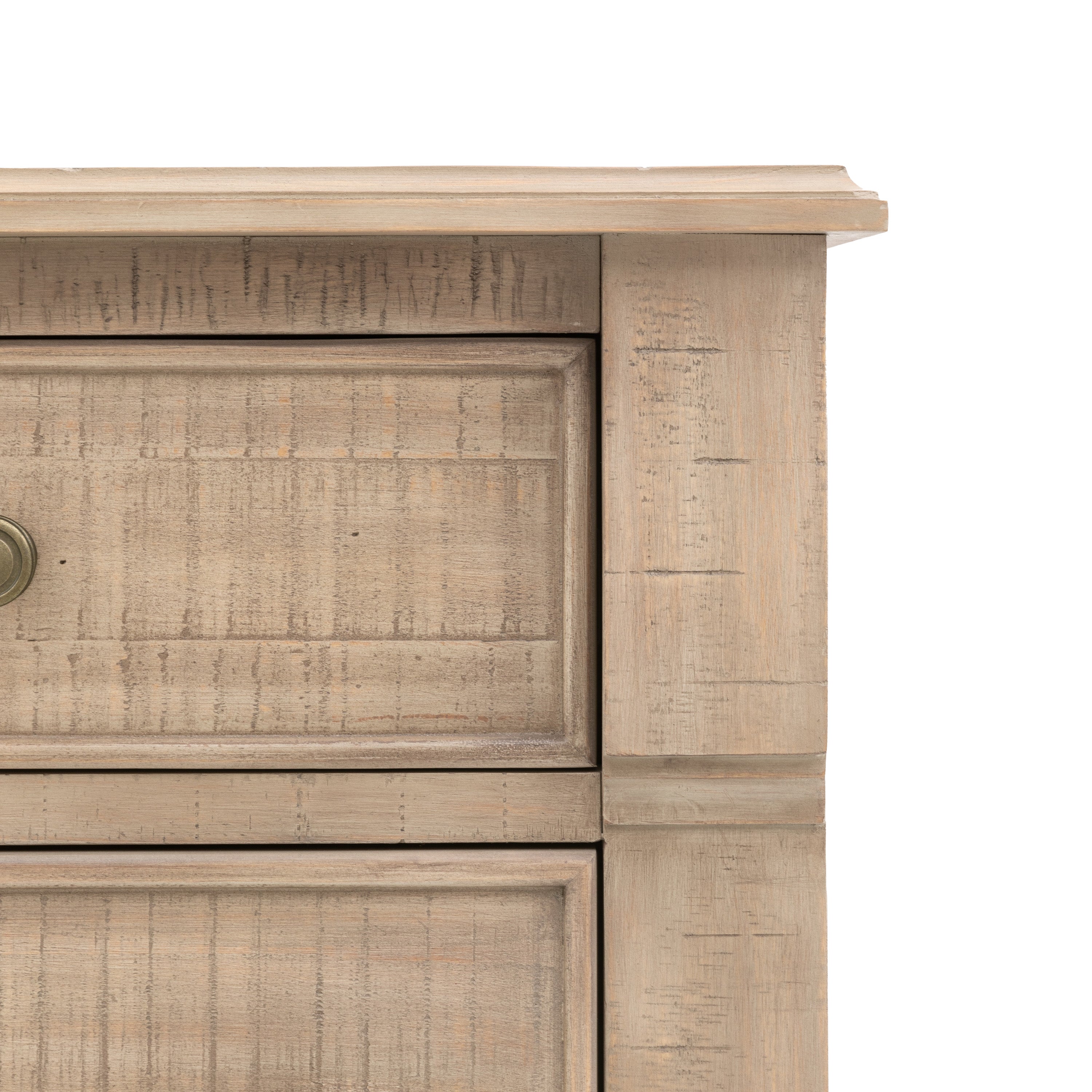 BROMLEY Natural 5 Drawer Chest of Drawers - detail and lifestyle view 8