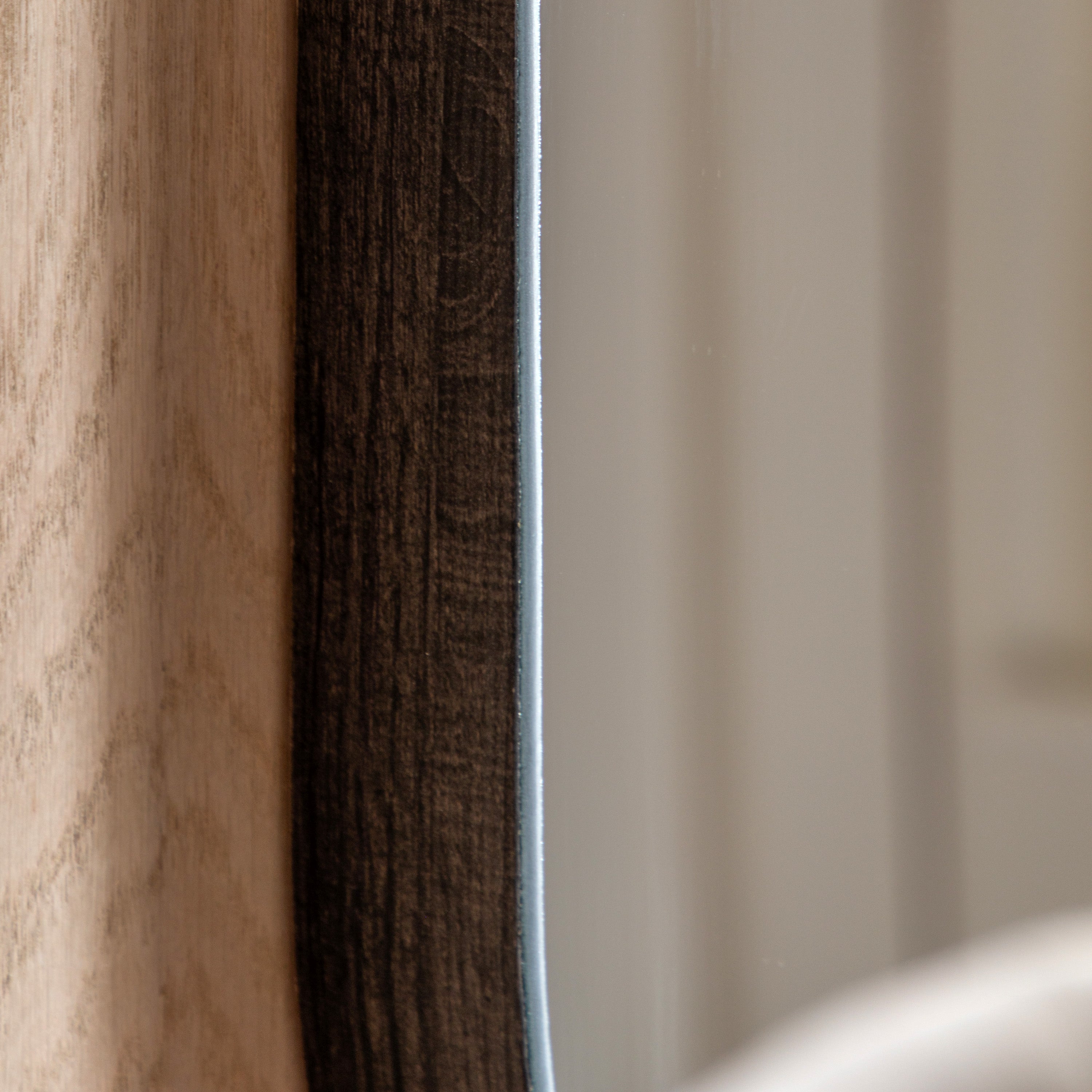 Tokyo Pebble Mirror Black - detail and lifestyle view 4