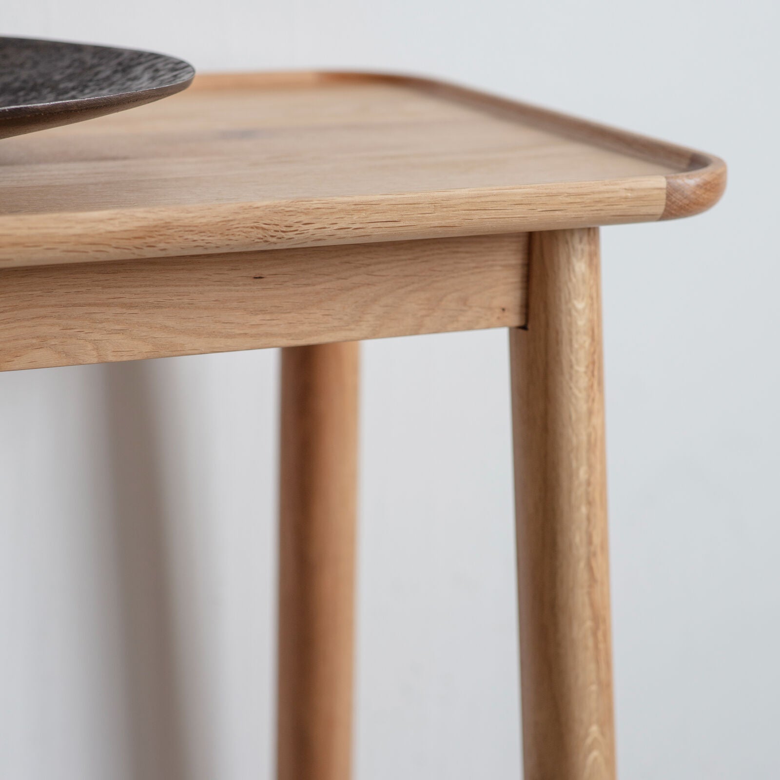 Alfie European oak console table | malletandplane.com