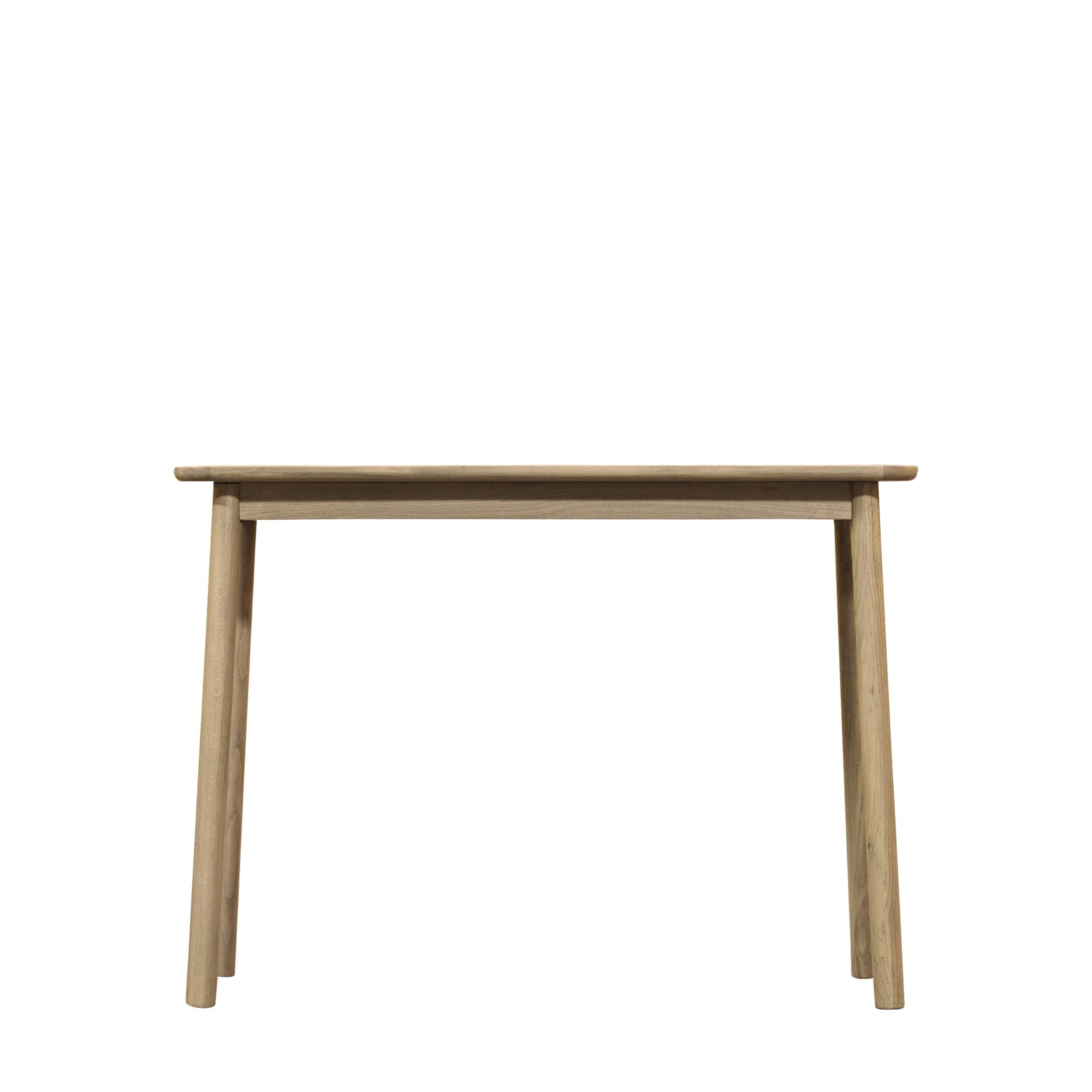 Alfie European oak console table | malletandplane.com