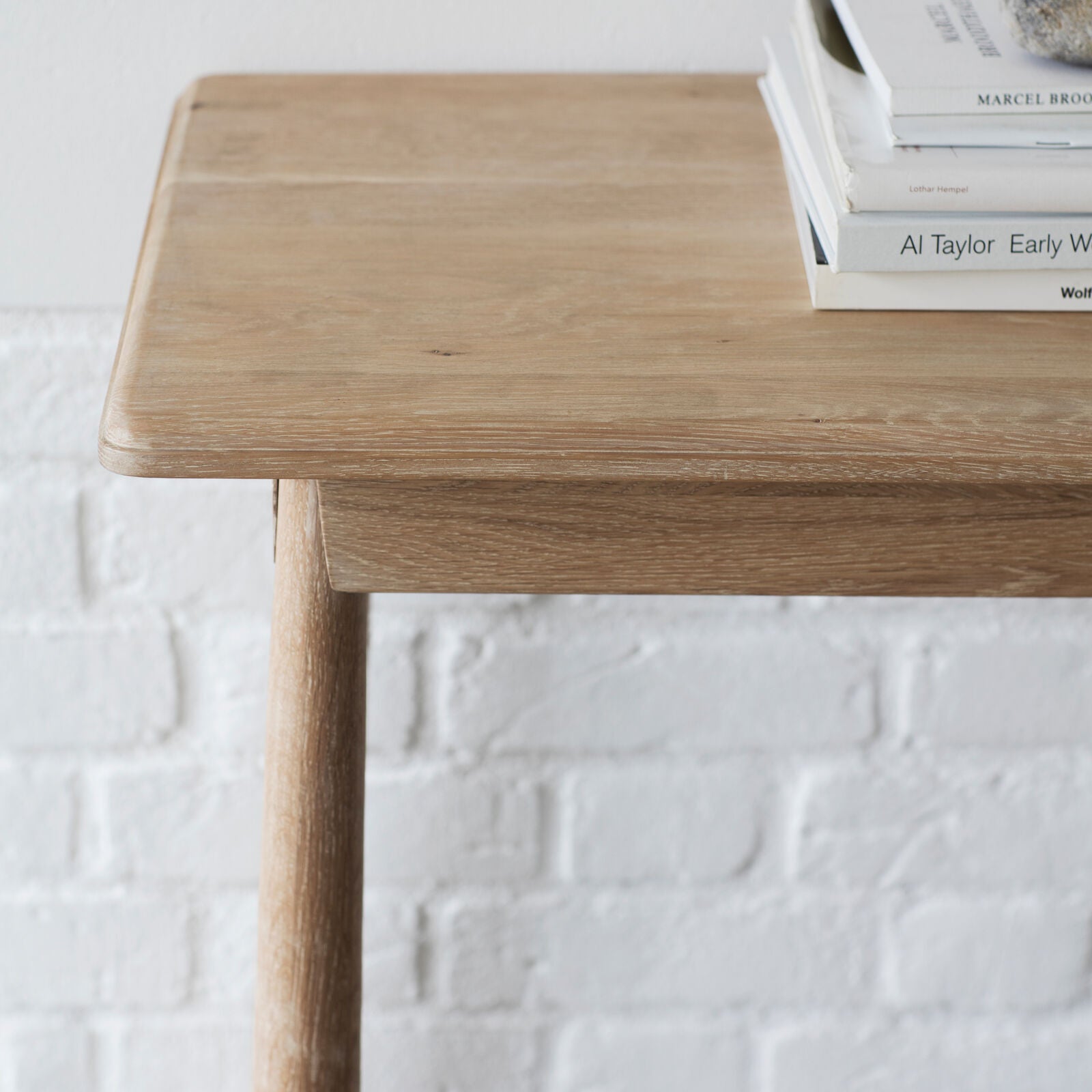 Axel natural oak console table | malletandplane.com