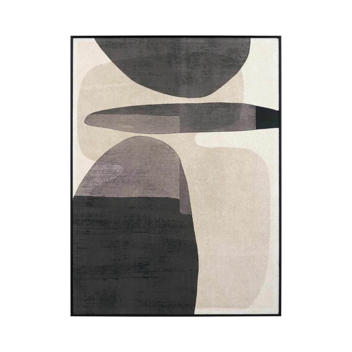 CAIRN II Abstract Canvas Wall Art 60x80cm 