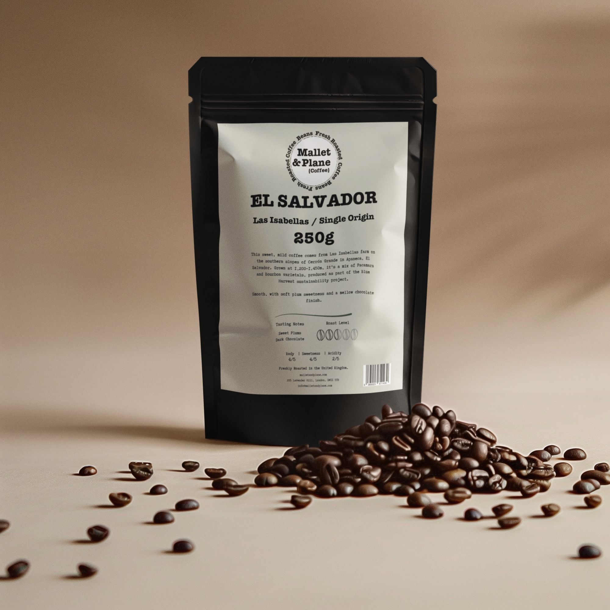 El Salvador Las Isabellas single origin coffee | malletandplane.com