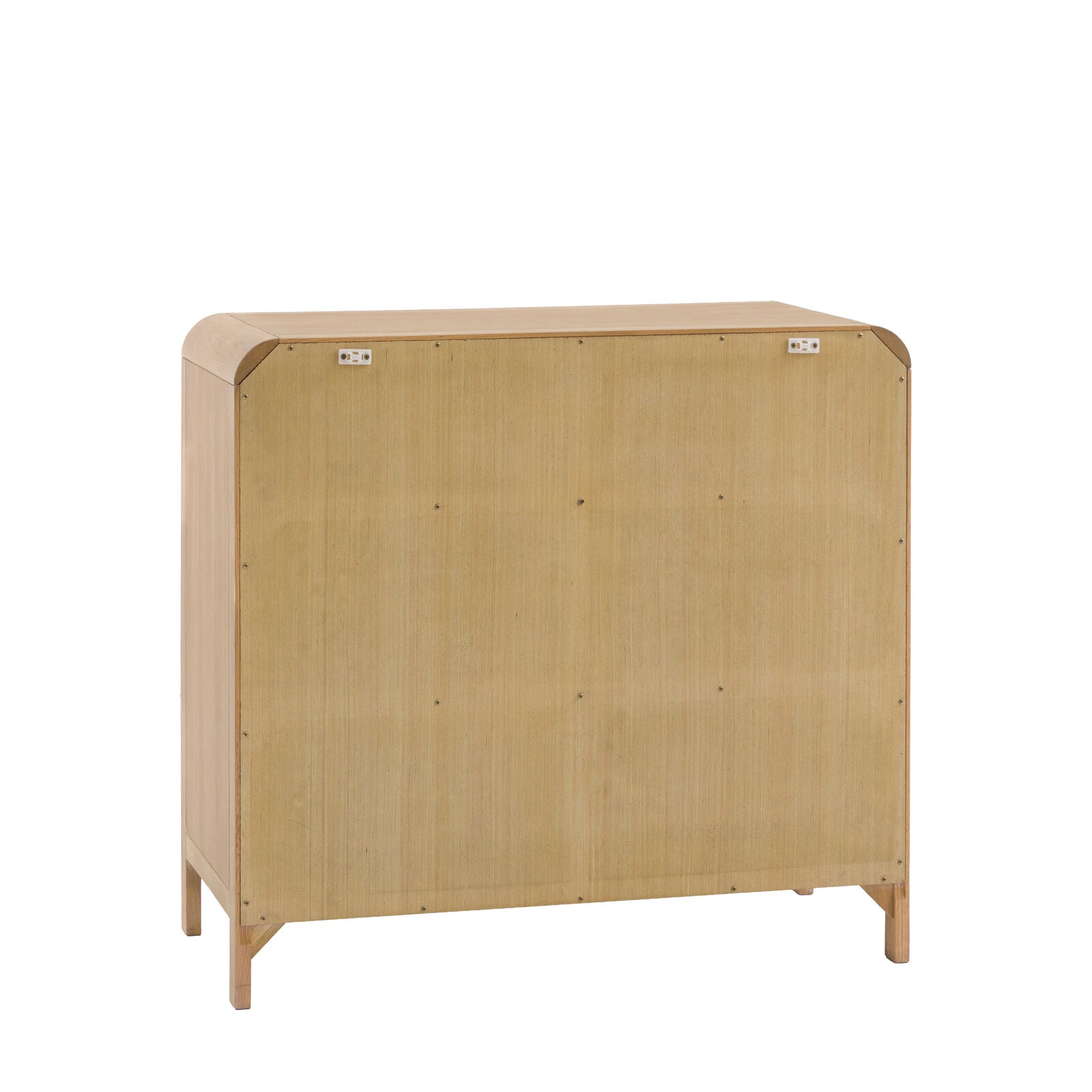 EDDA Oak & Cane 3 Drawer Chest of Drawers