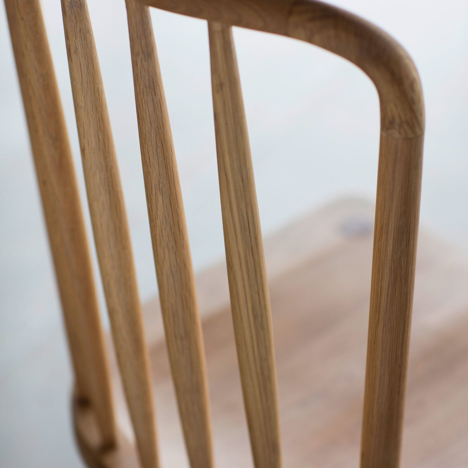 Axel set of 2 dining chairs in natural oak | malletandplane.com