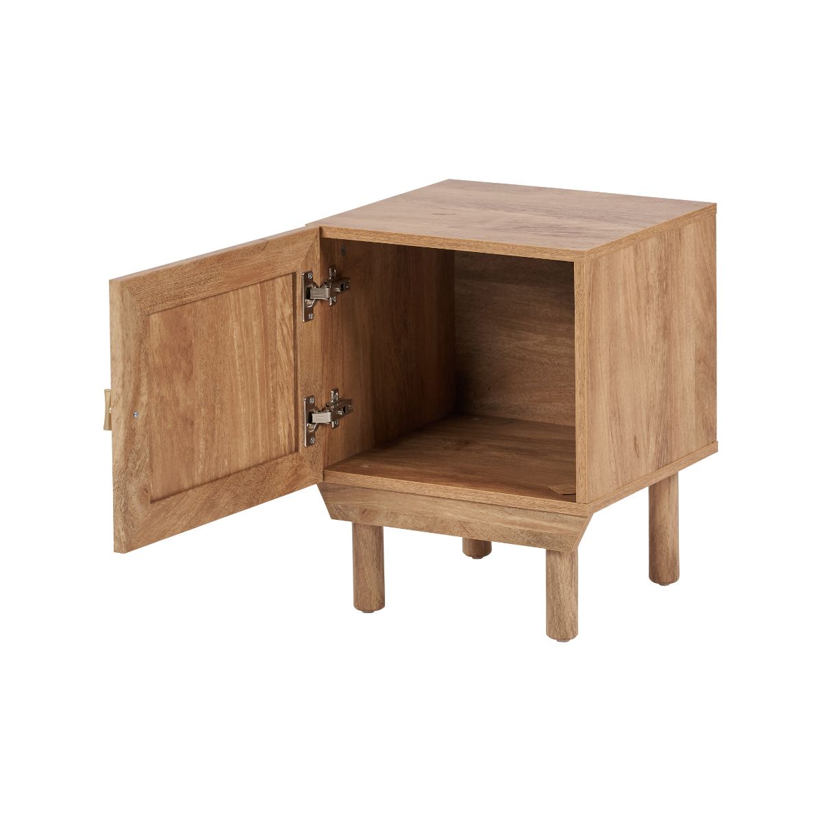 HENRIK Rattan Bedside Table – Compact Storage Unit