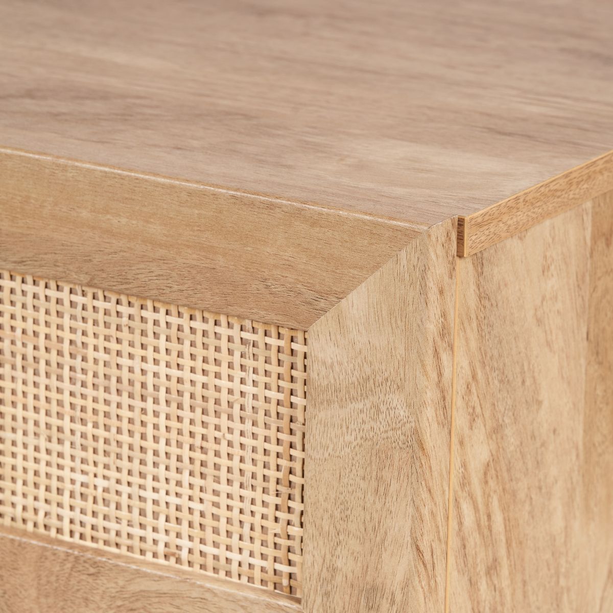 HENRIK Rattan 6 Drawer Chest of Drawers – Natural Bedroom Storage