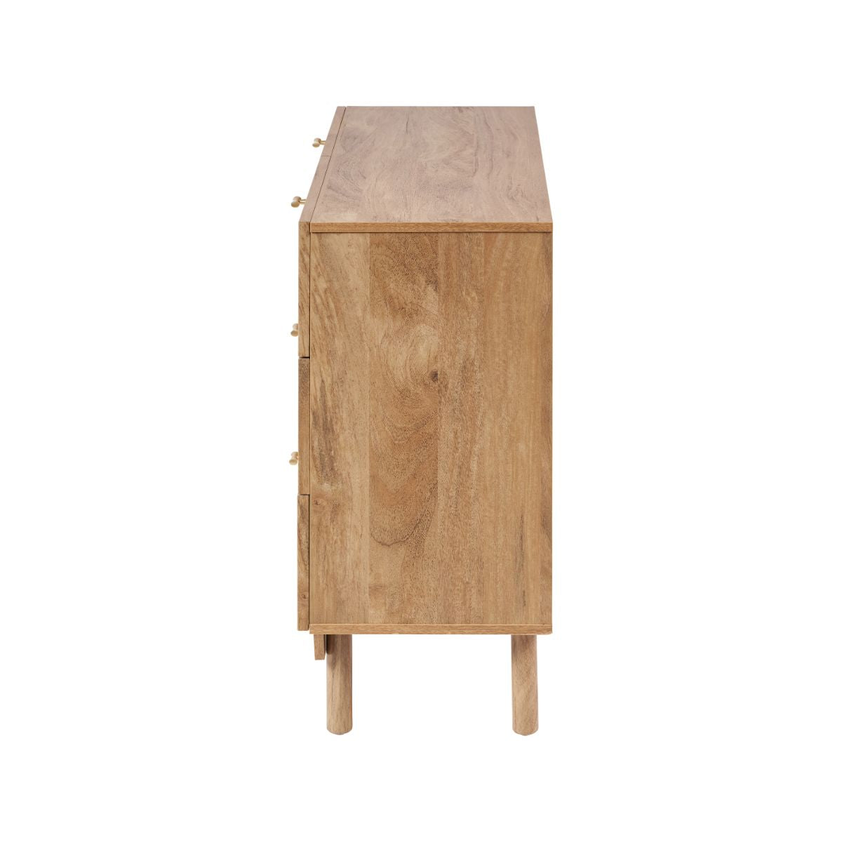 HENRIK Rattan 6 Drawer Chest of Drawers – Natural Bedroom Storage