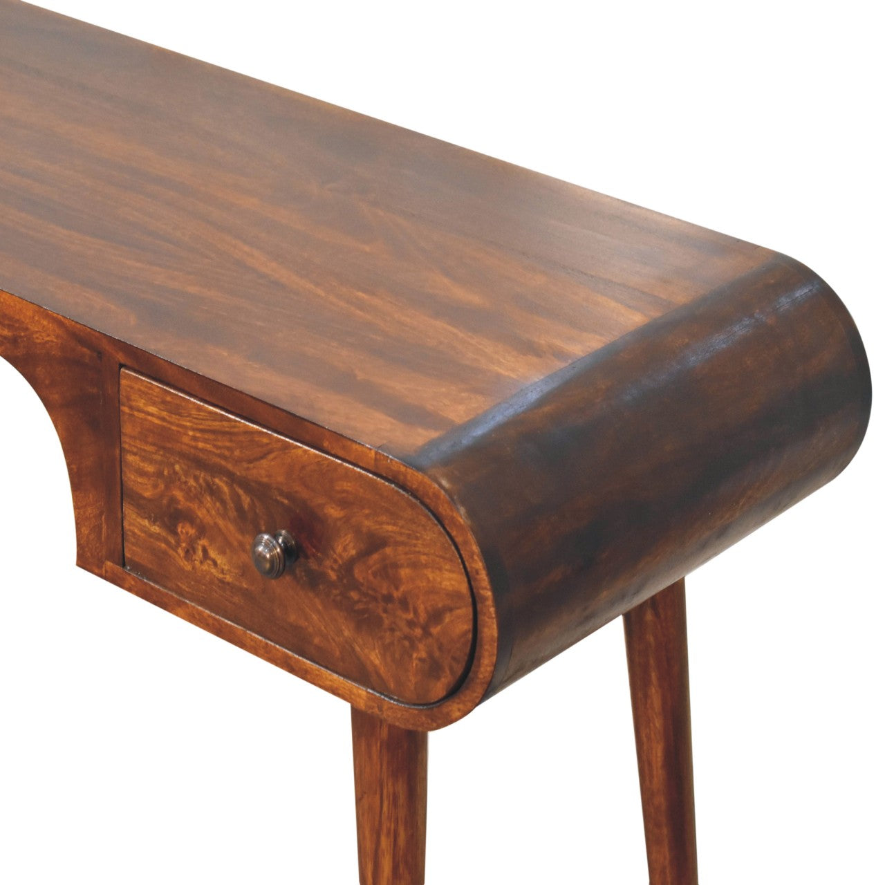 Solid Wood Writing Desk with Drawers | Greenwich Desk
