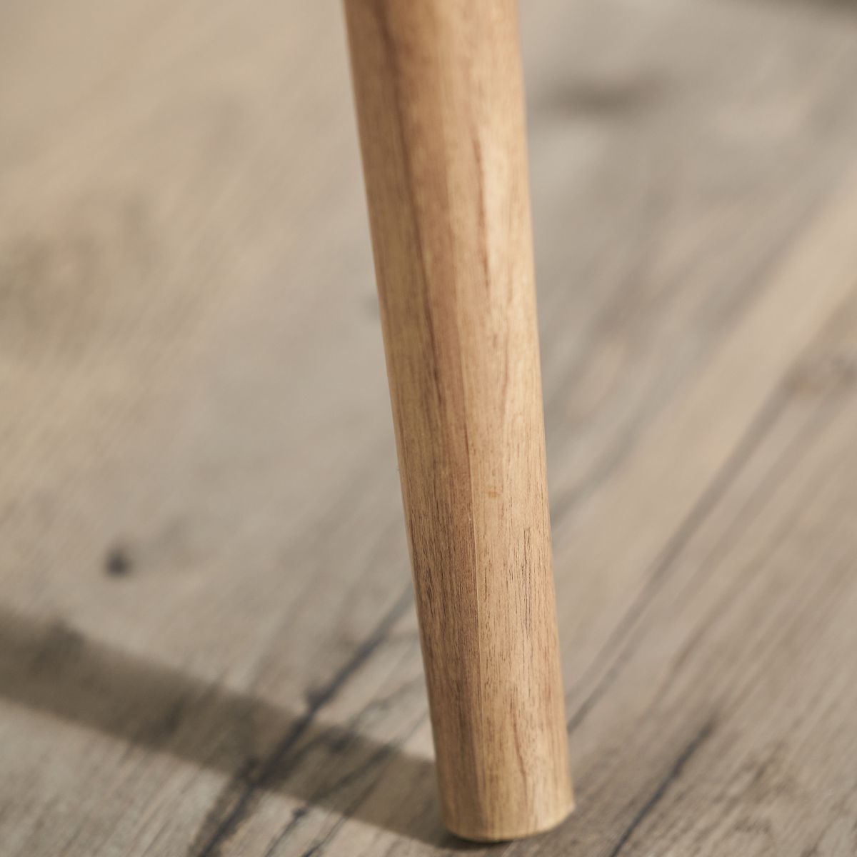 LARVIK Bedside Table with Drawer – Small Natural Wood