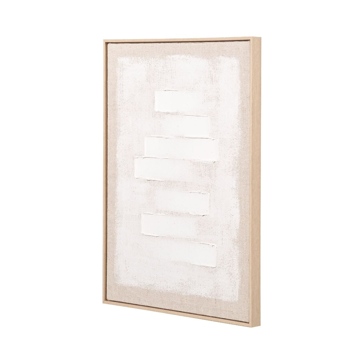 LAYER I Textured Neutral Canvas Wall Art 60x80cm 