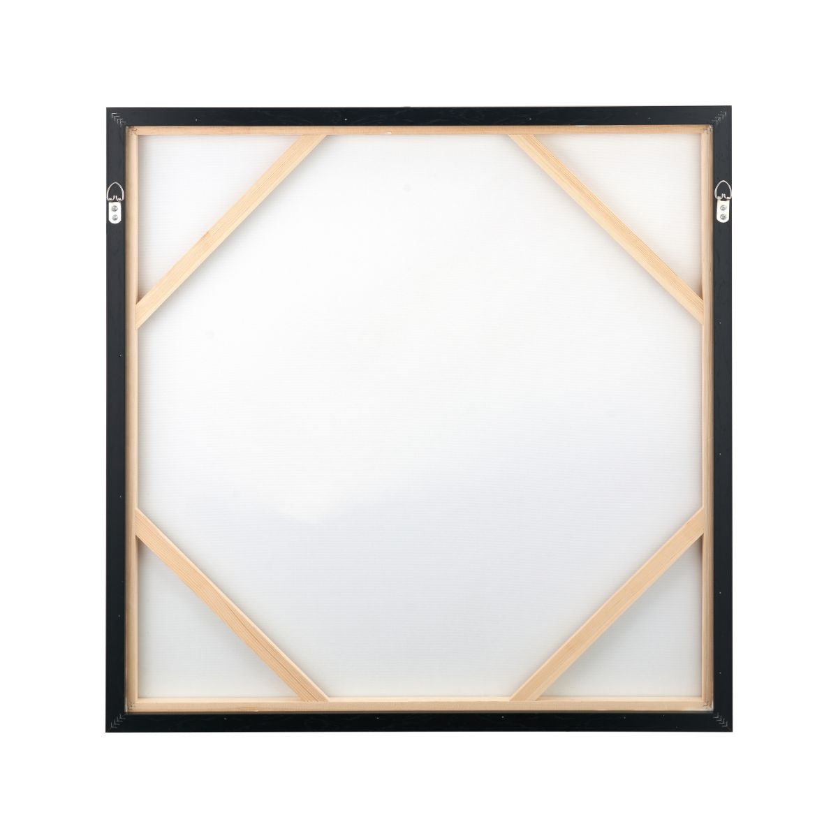 LOW TIDE – Monochrome Square Canvas