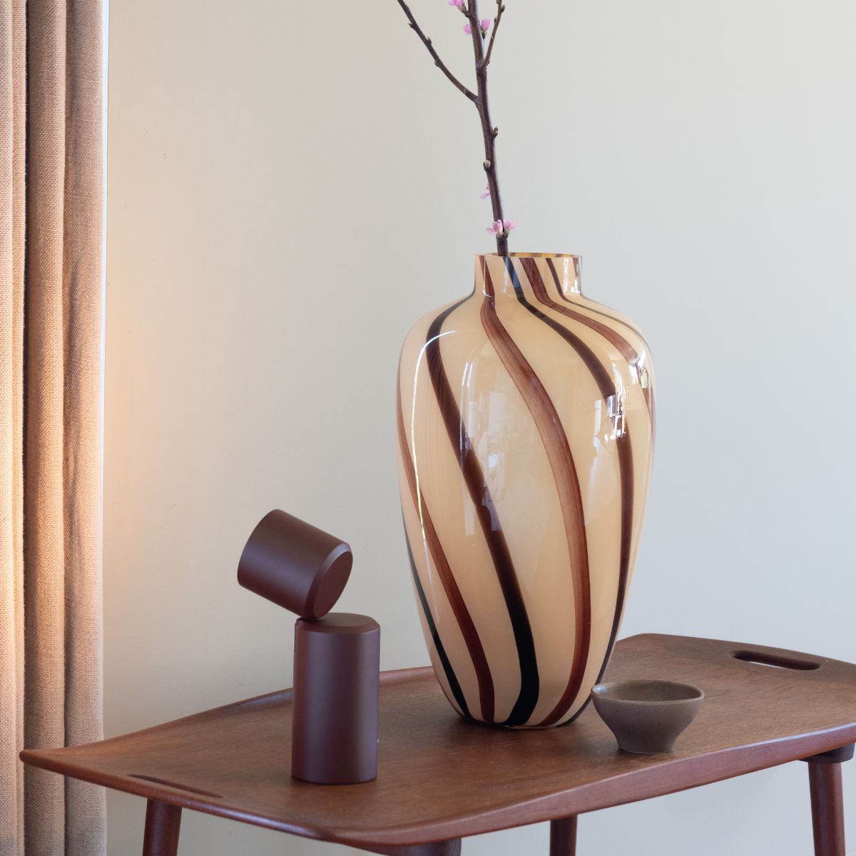 Milan Rechargeable Table & Wall Lamp - Burgundy