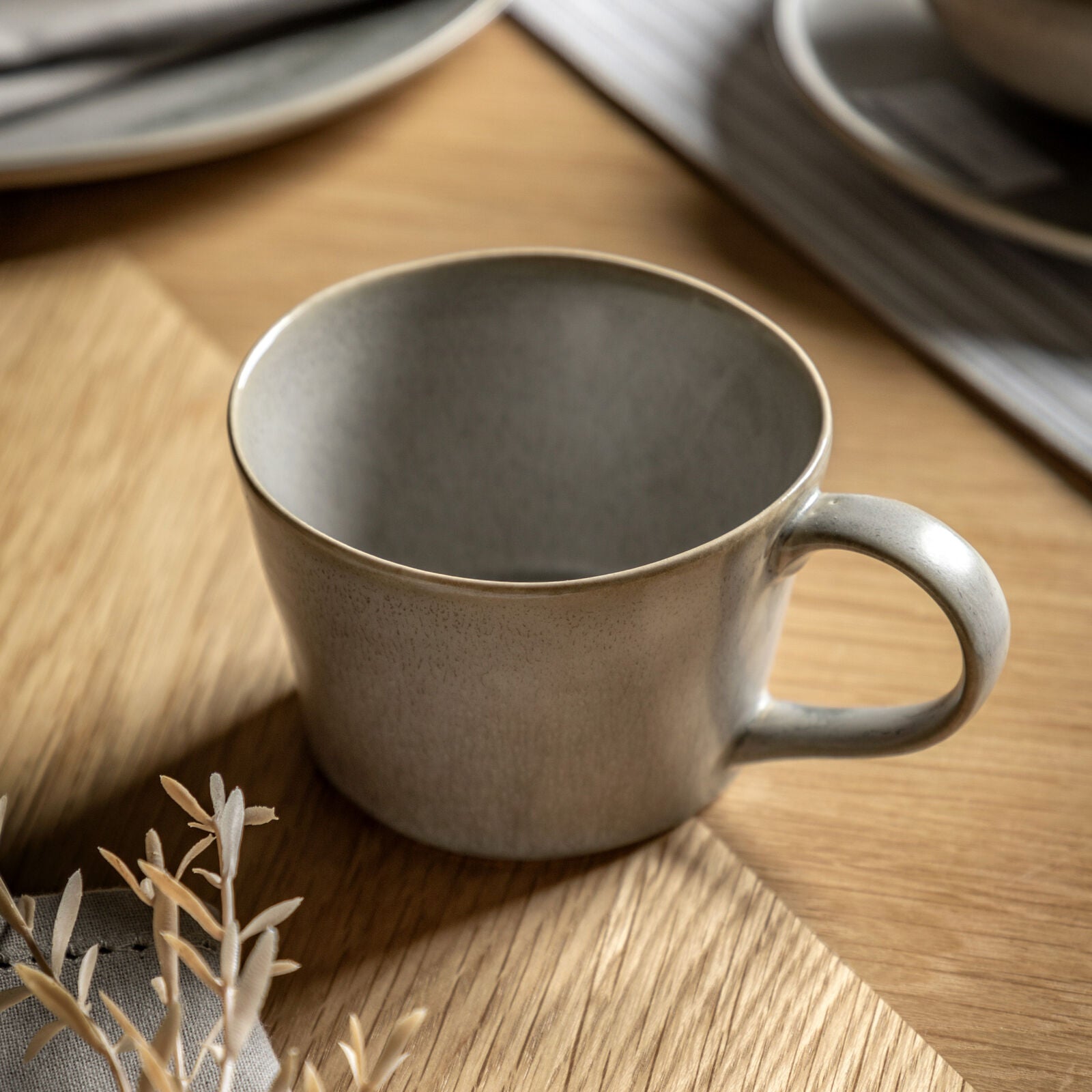Pebble 4 pack of soft minimalistic ceramic mugs | malletandplane.com