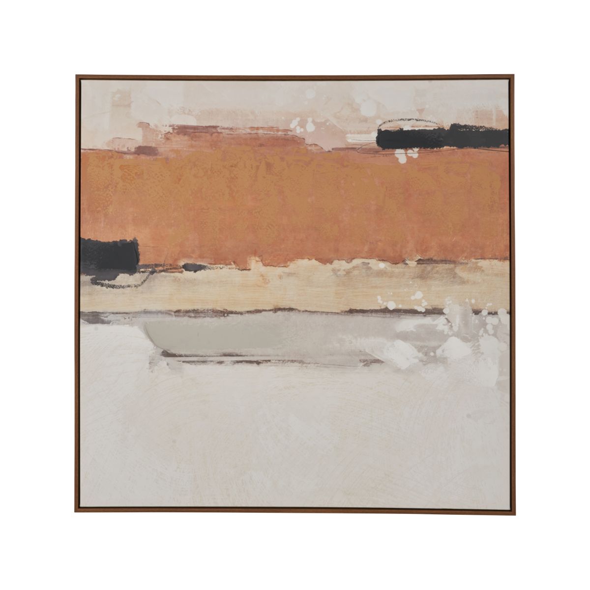 TIERRA I Canvas – Terracotta Abstract Wall Art