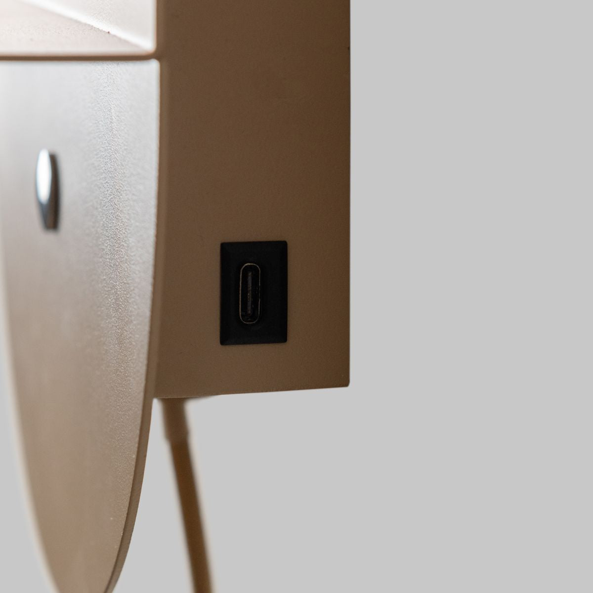 TOKYO Sand Wall Light with Shelf & USB Charger