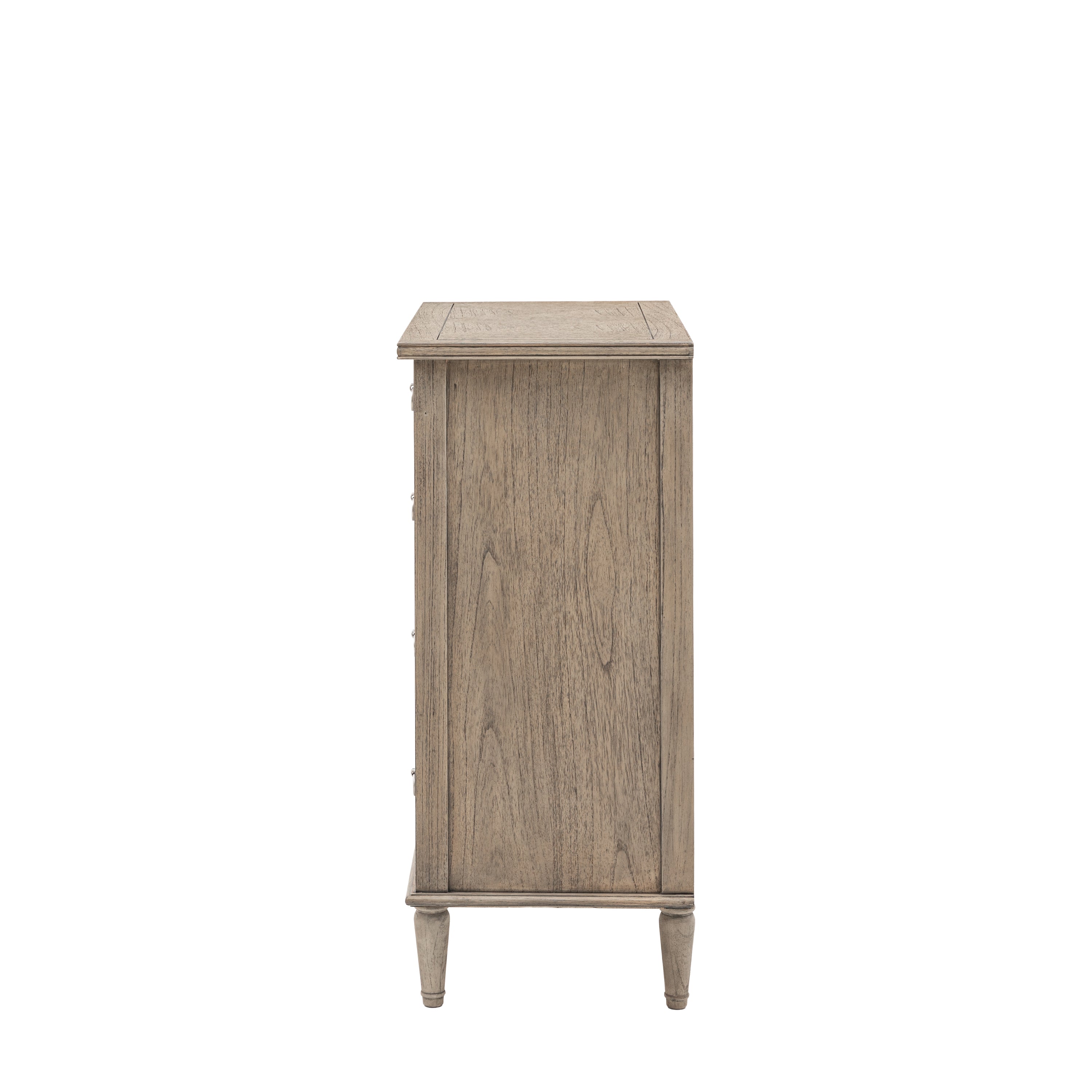 YARROW Natural 5 Drawer Chest of Drawers - detail and lifestyle view 6