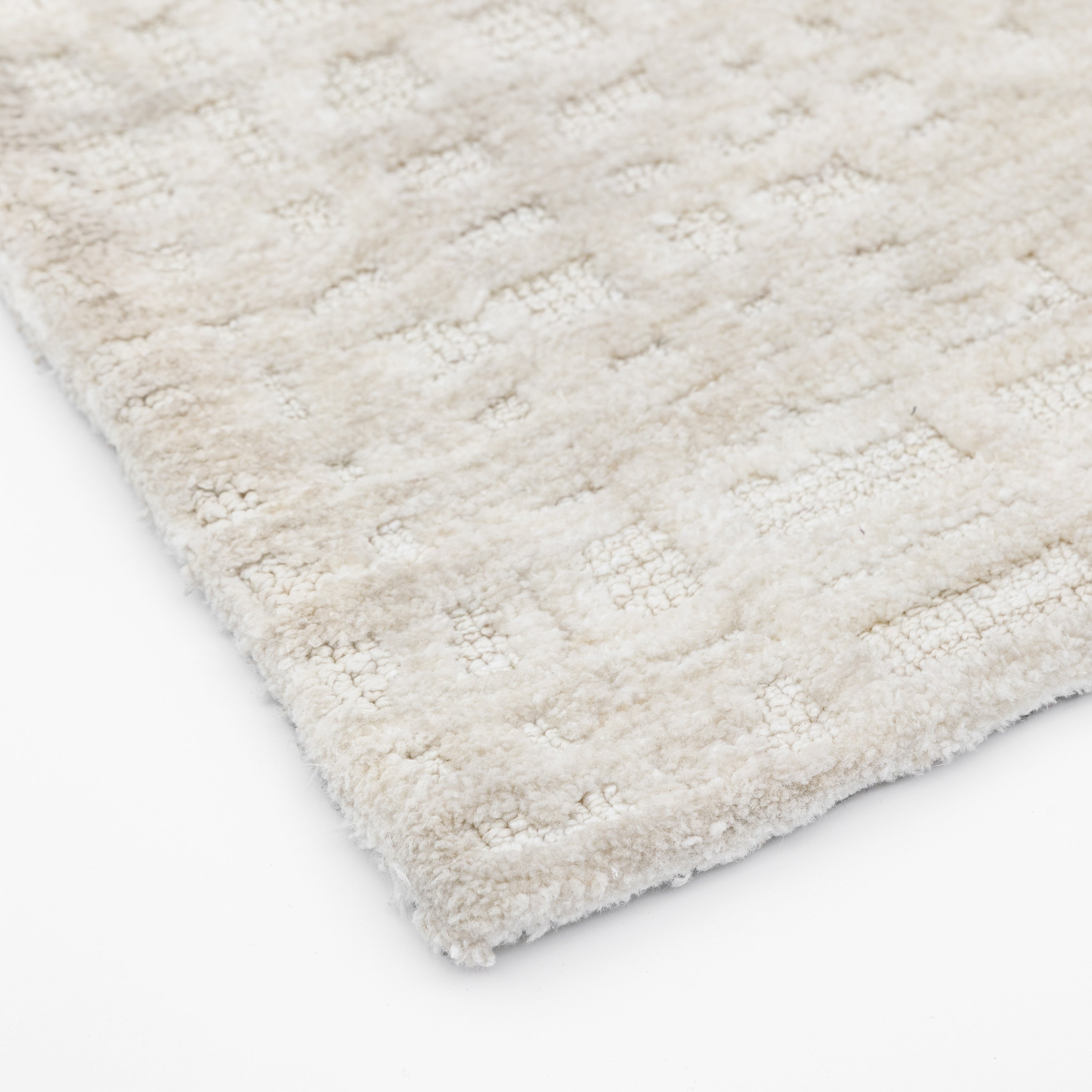 Saf Natural Rug - detail and lifestyle view 2